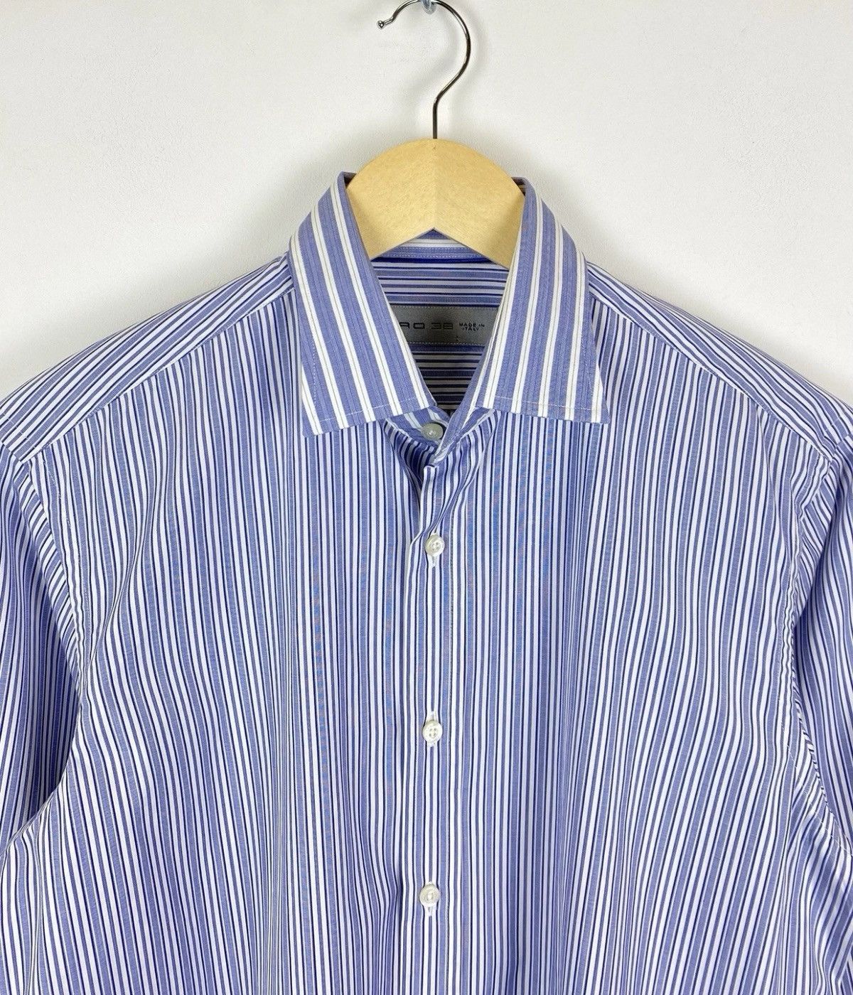 Etro Etro Milano Long Sleeve Button Front Striped Shirt Size 38 Size US M / EU 48-50 / 2 - 2 Thumbnail