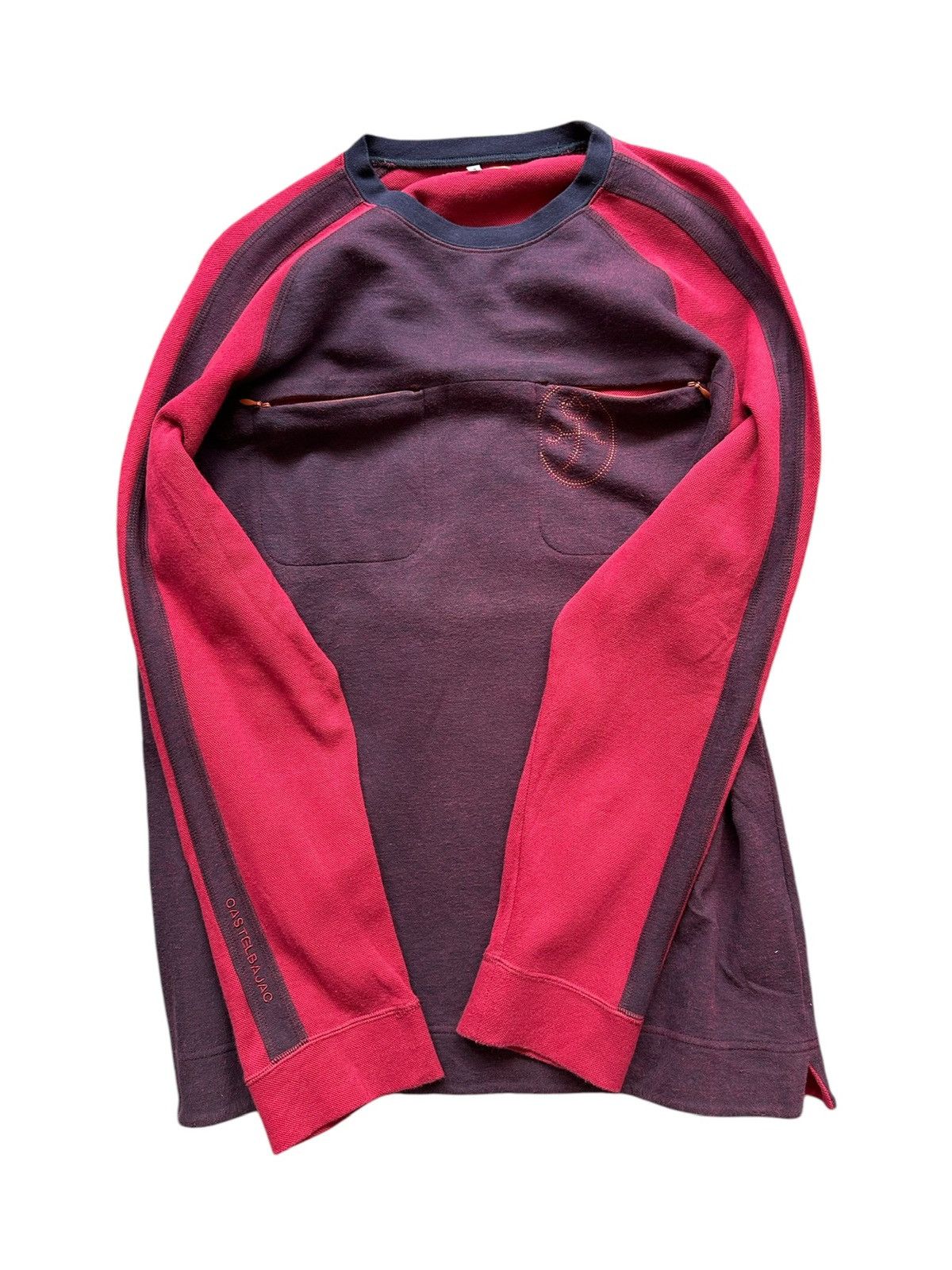 Iceberg × Jean Charles De Castelbajac 2000's Castlebajac Sport two tone sweater Size US L / EU 52-54 / 3 - 4 Thumbnail