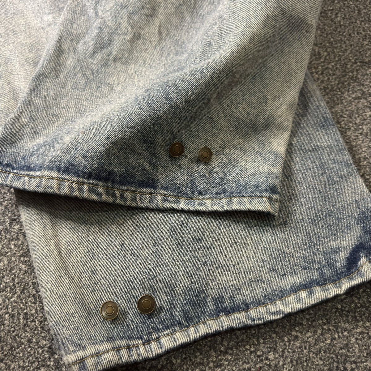 If Six Was Nine 🔥🇯🇵 Japanese Crazy Baggy Unsed.Lab Multi Pocket LGB Jeans Size US 32 / EU 48 - 12 Thumbnail