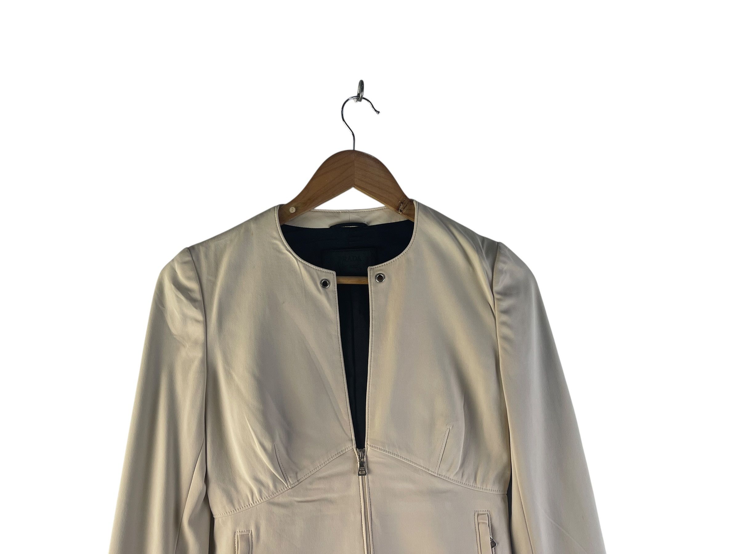Prada Prada Milano Fitted Zip Jacket Size US XS / EU 42 / 0 - 5 Thumbnail