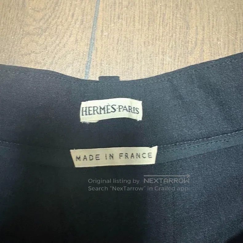 Hermes Hermes Wool Casual Pants Size 24" / US 00 / IT 34 - 3 Thumbnail