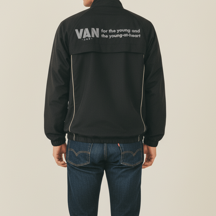 Van Van Jack Light Zipper Jacket Windbreaker Outerwear Size US M / EU 48-50 / 2 - 1 Thumbnail