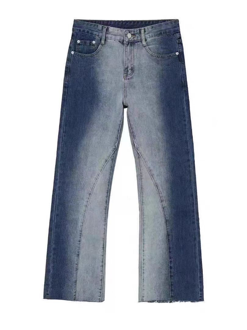 Japanese Brand × Jean Gradient Straight Micro Flare Casual Jeans Size US 30 / EU 46 - 4 Thumbnail