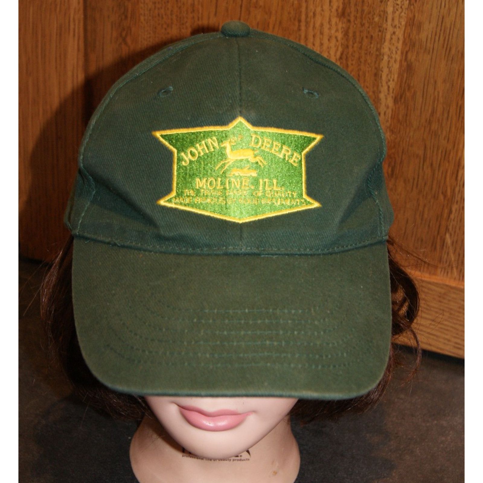 John Deere John Deere Moline Illinois Gearbox Outdoor Tractor Hat Cap Size ONE SIZE - 1 Thumbnail