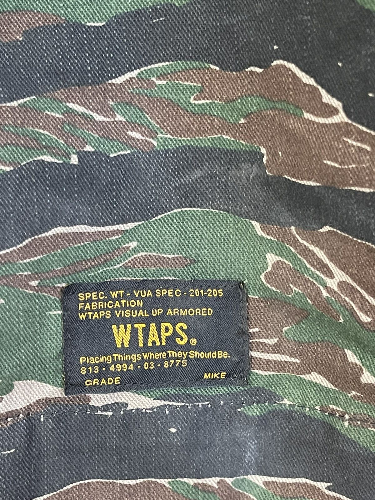 Wtaps WTPAS NON TIGER CAMO Size US M / EU 48-50 / 2 - 6 Thumbnail