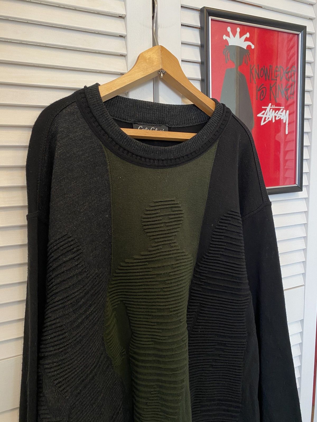 Carlo Colucci Vintage Sweater Carlo Colucci 3D Knit People Coogi Style Size US XL / EU 56 / 4 - 3 Thumbnail