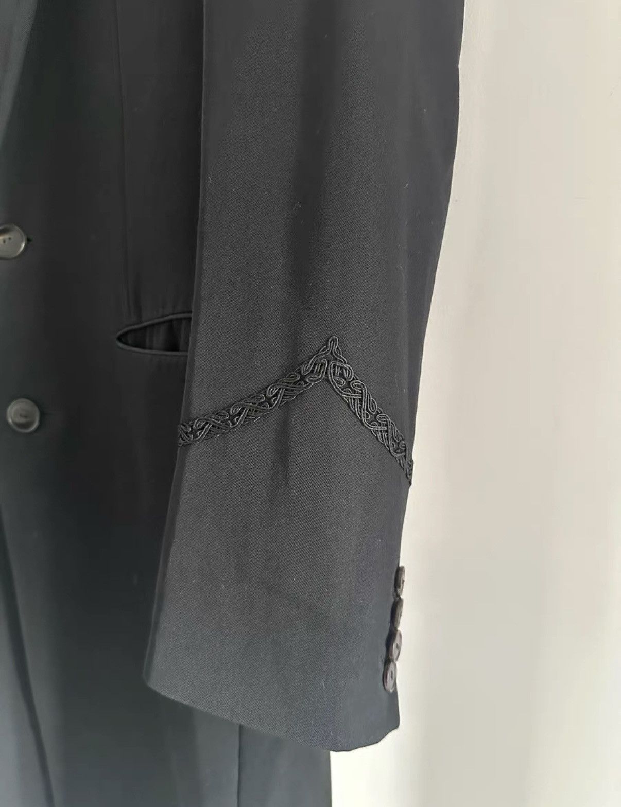 Number (N)ine Number Nine 06aw peak lapel coat Noir Size US M / EU 48-50 / 2 - 4 Thumbnail