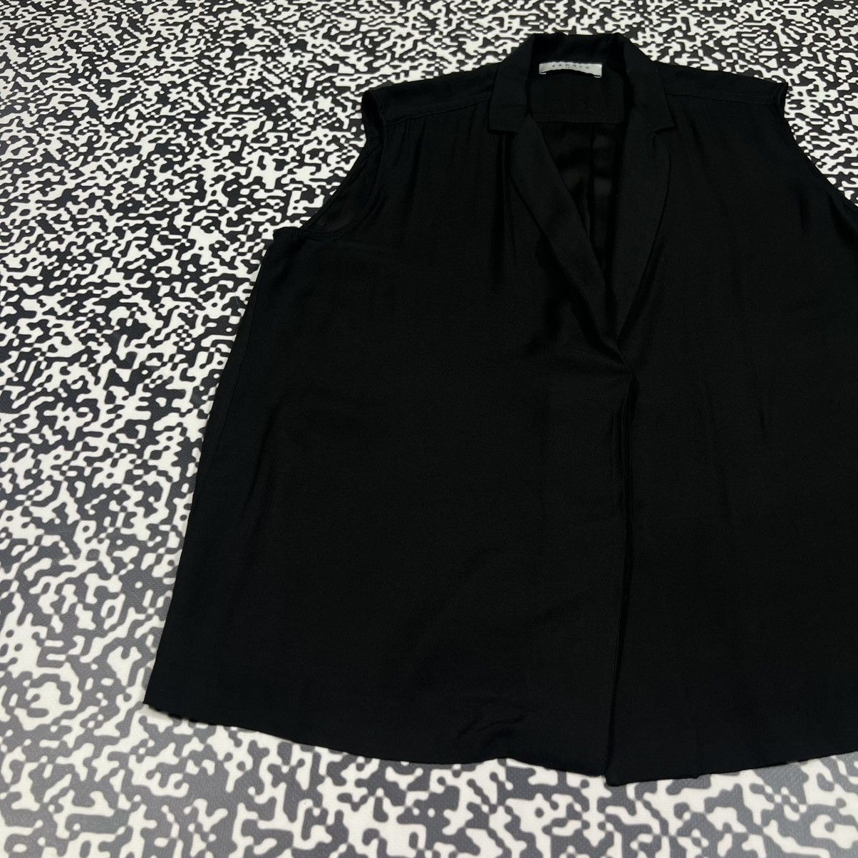 Sandro Sandro Viscose Blouses Vest Luxury Retro Casual Style Size M / US 6-8 / IT 42-44 - 3 Thumbnail
