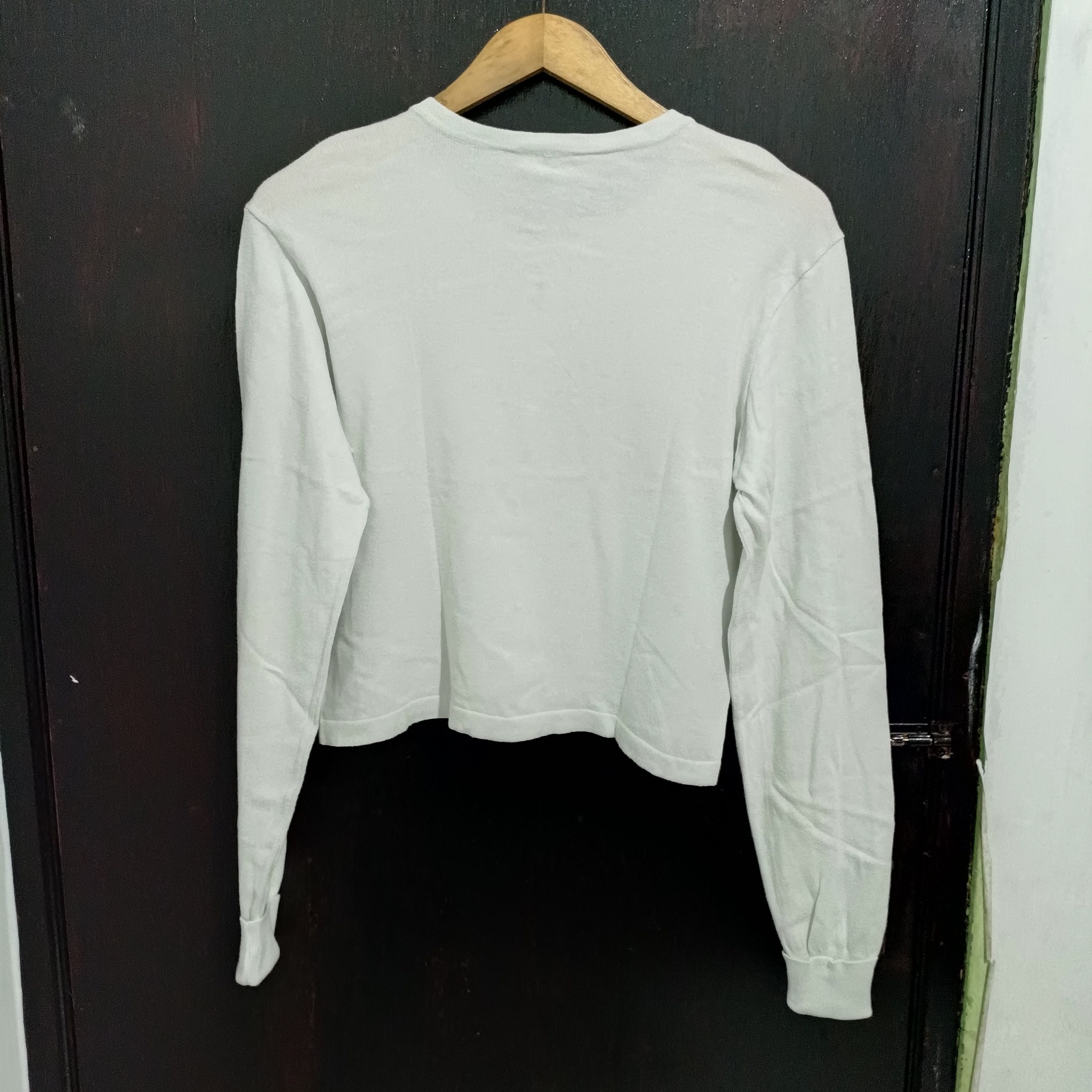 Etro Etro Maglia - Knitted Mix Silk Outer Crop Tops Size L / US 10 / IT 46 - 6 Thumbnail