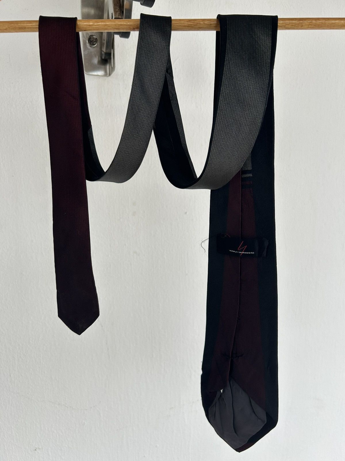 Yohji Yamamoto Yohji Vintage Tie Size ONE SIZE - 2 Thumbnail