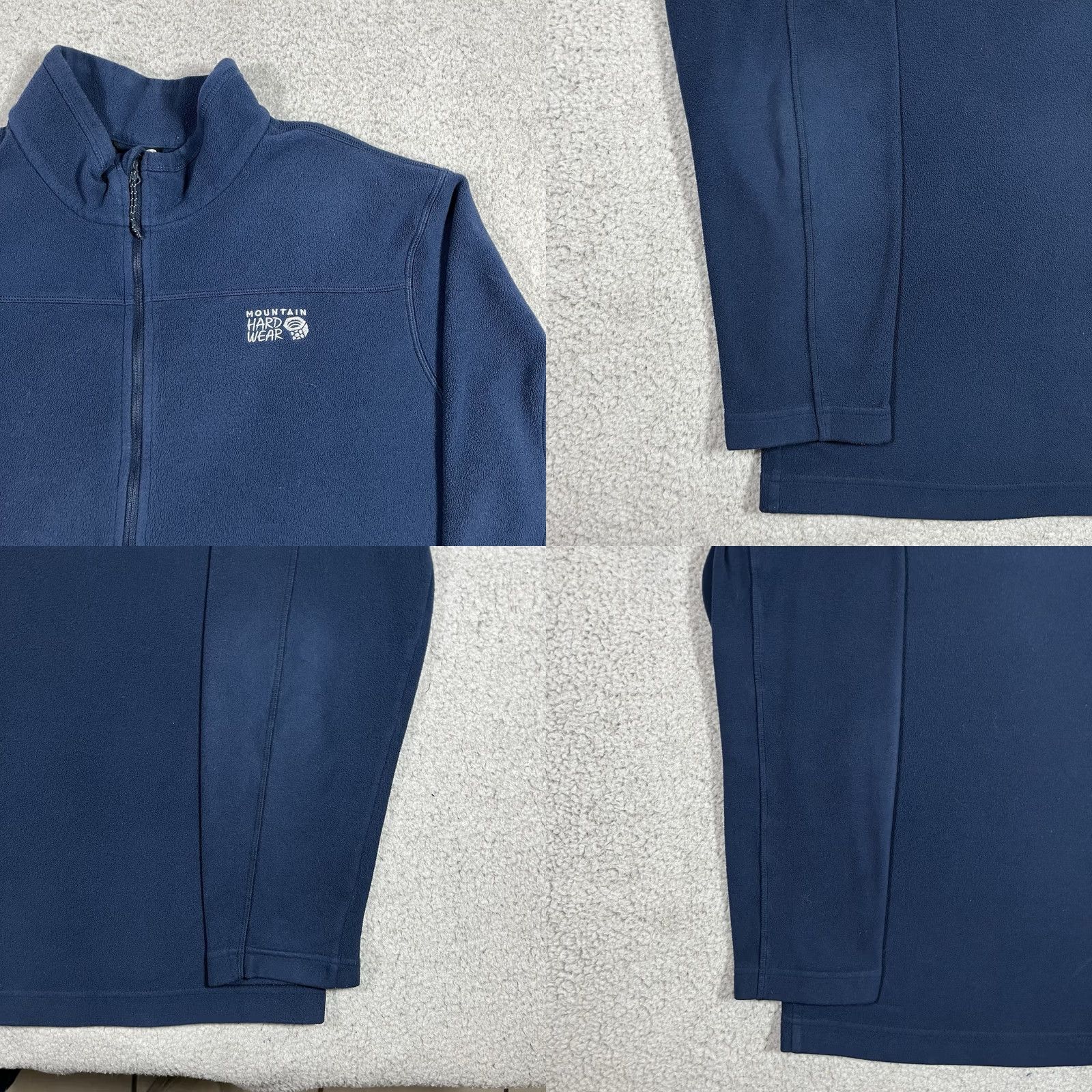 Mountain Hardwear Mountain Hardwear Jacket Mens XL Blue Fleece Hiking Outdoor Pullover 1/4 Zip Windbreaker Wind-Resistant All Seasons Casual 1/4 Zip blue Size US XL / EU 56 / 4 - 8 Thumbnail