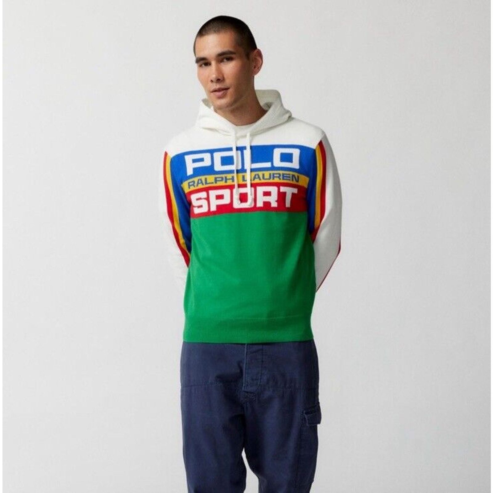 Polo Ralph Lauren Polo Sport Ralph Lauren Sweater Hooded Men’s Medium Hoodie Size US M / EU 48-50 / 2 - 3 Thumbnail