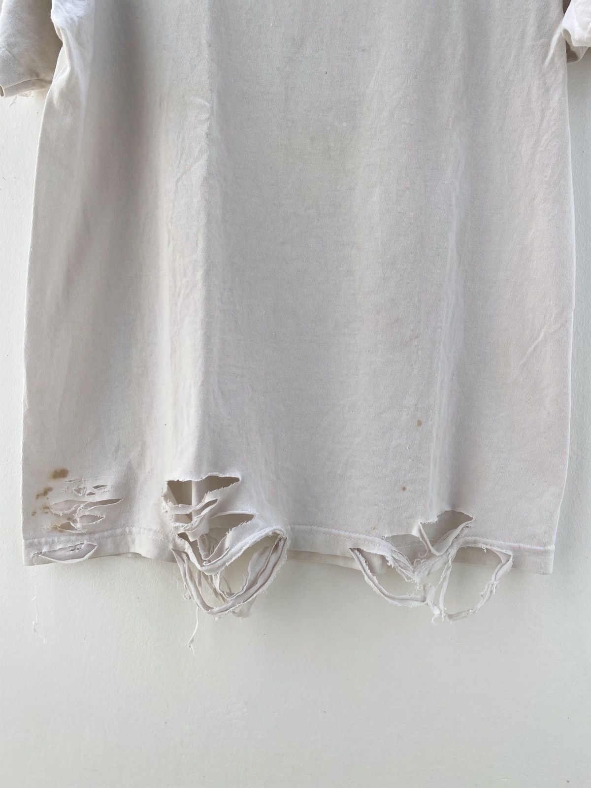 Comme Des Fuck Down Vintage Comme des Fuckdown Thrashed Grunge Tshirt Size US M / EU 48-50 / 2 - 9 Thumbnail