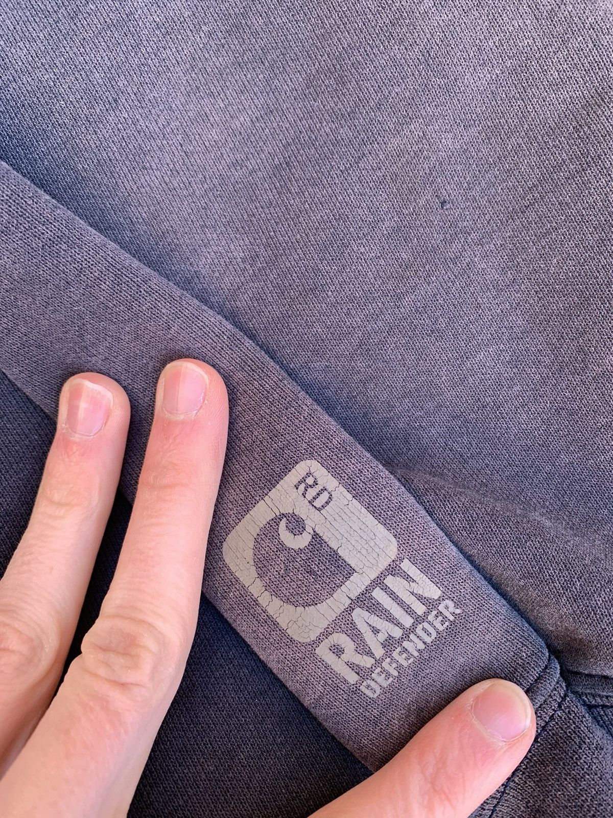 Carhartt × Carhartt Wip × Vintage Distressed Carhartt Baggy Hoodie Size US XL / EU 56 / 4 - 7 Thumbnail
