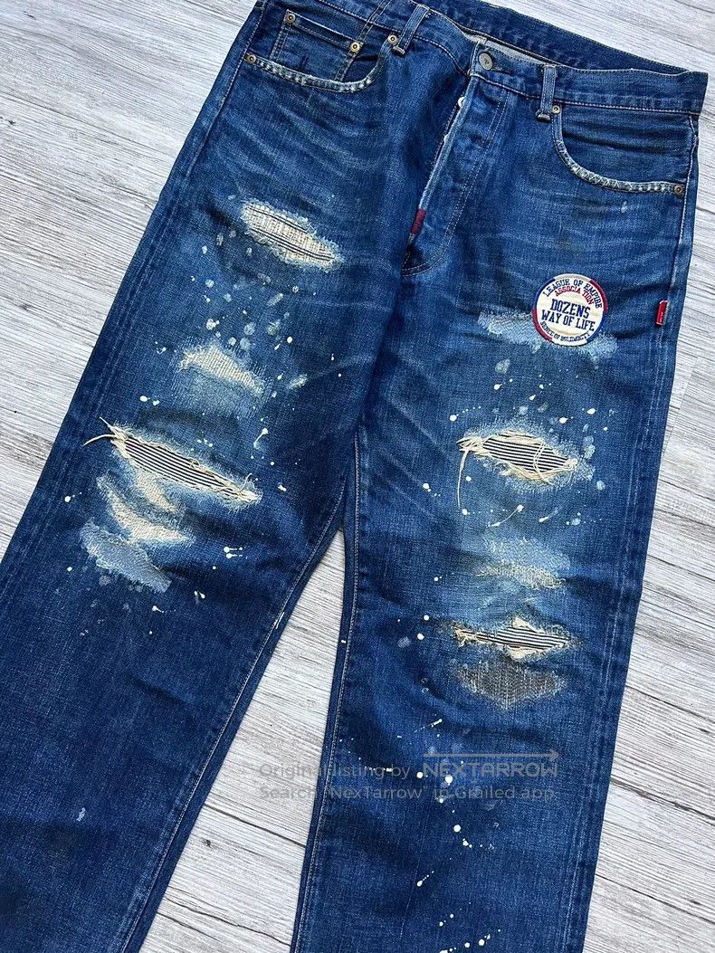 Wtaps Wtaps size L Blue jeans Size US 41 - 3 Thumbnail