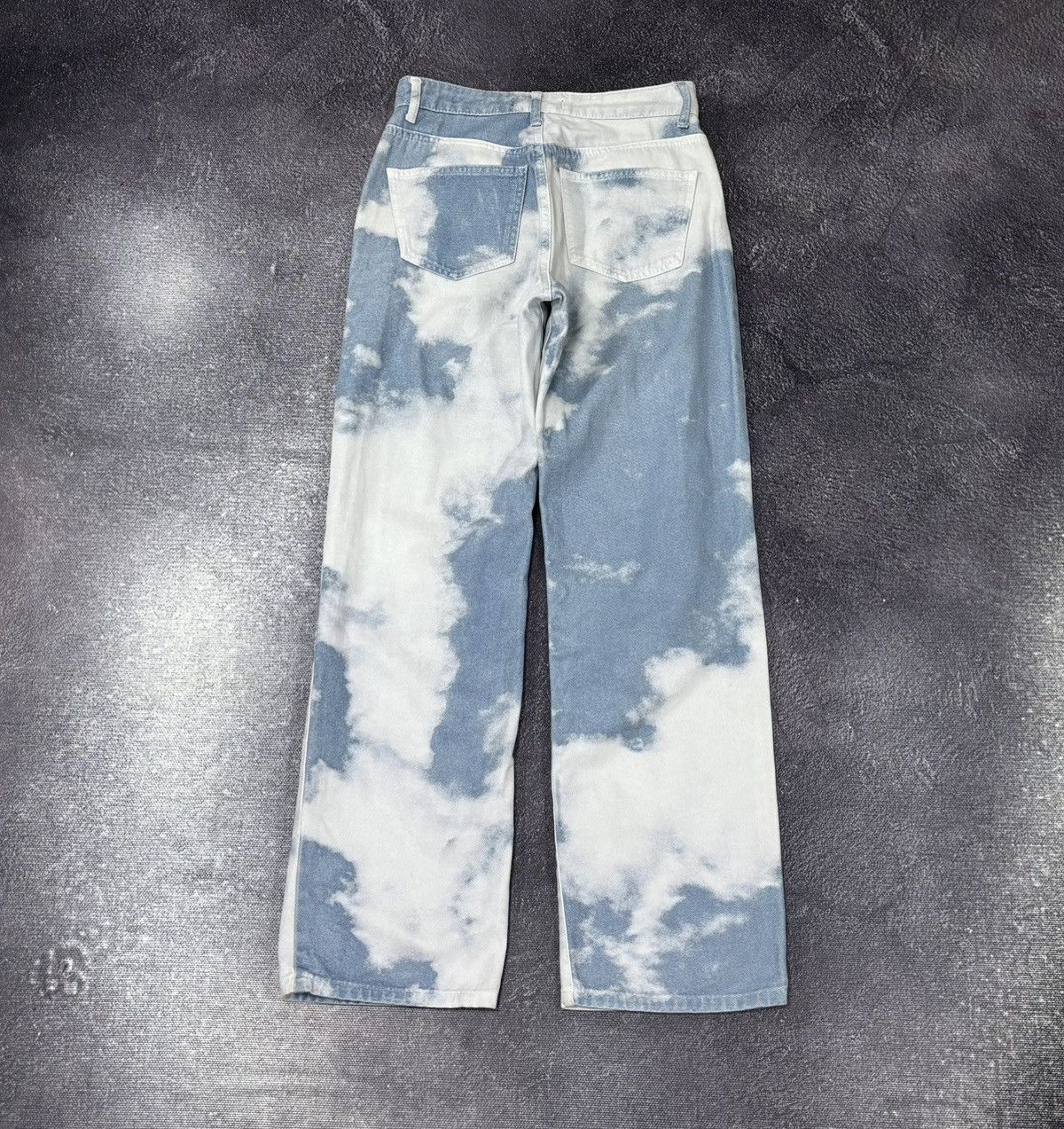 Jaded London Jaded London Sky Clouds Print Y2K Skate Hype Baggy Jeans Size US 26 / EU 42 - 2 Thumbnail