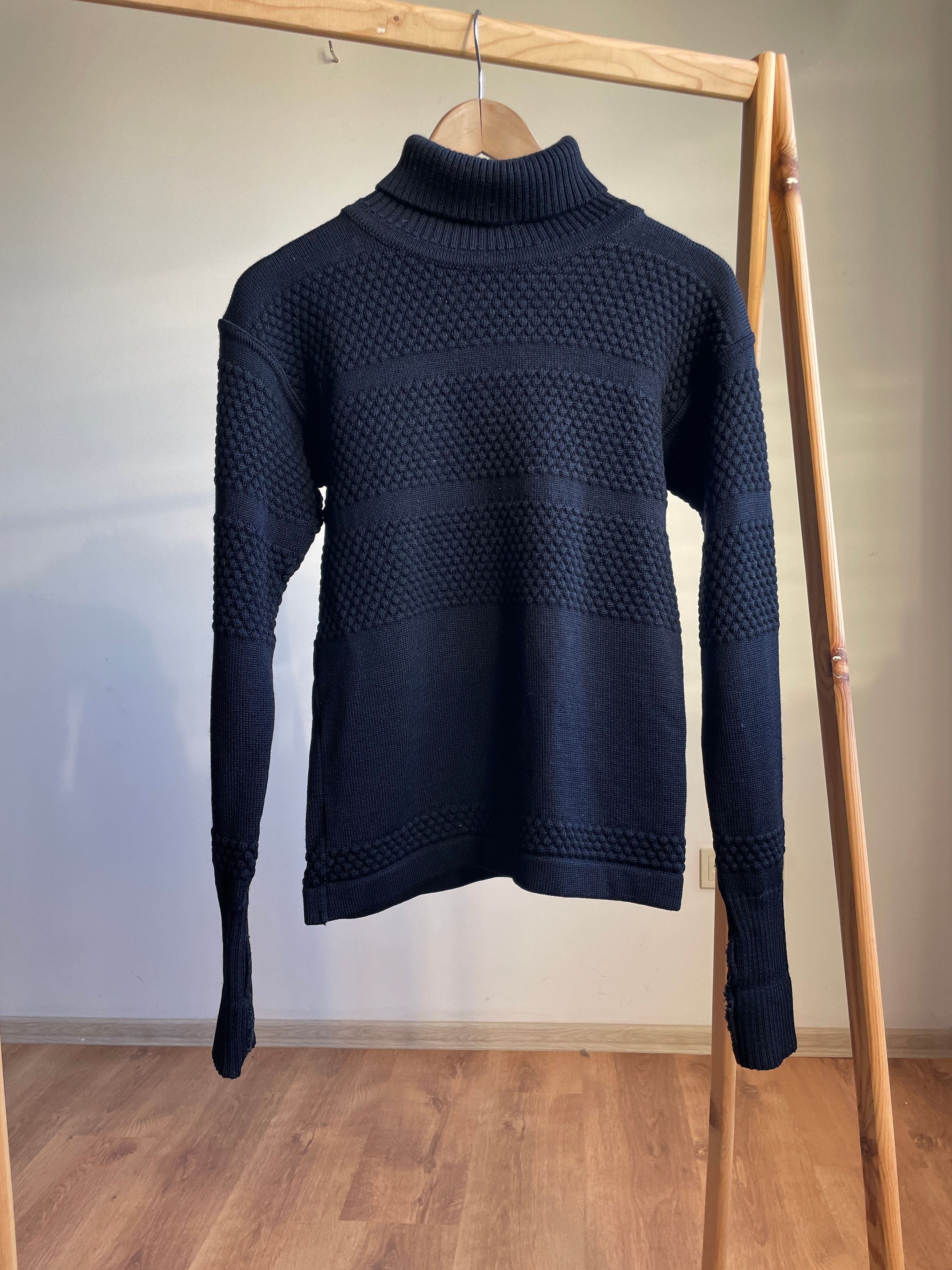S.N.S. Herning SNS Herning Roll Neck Fisherman Wool Sweater Size XS Size US XS / EU 42 / 0 - 1 Thumbnail