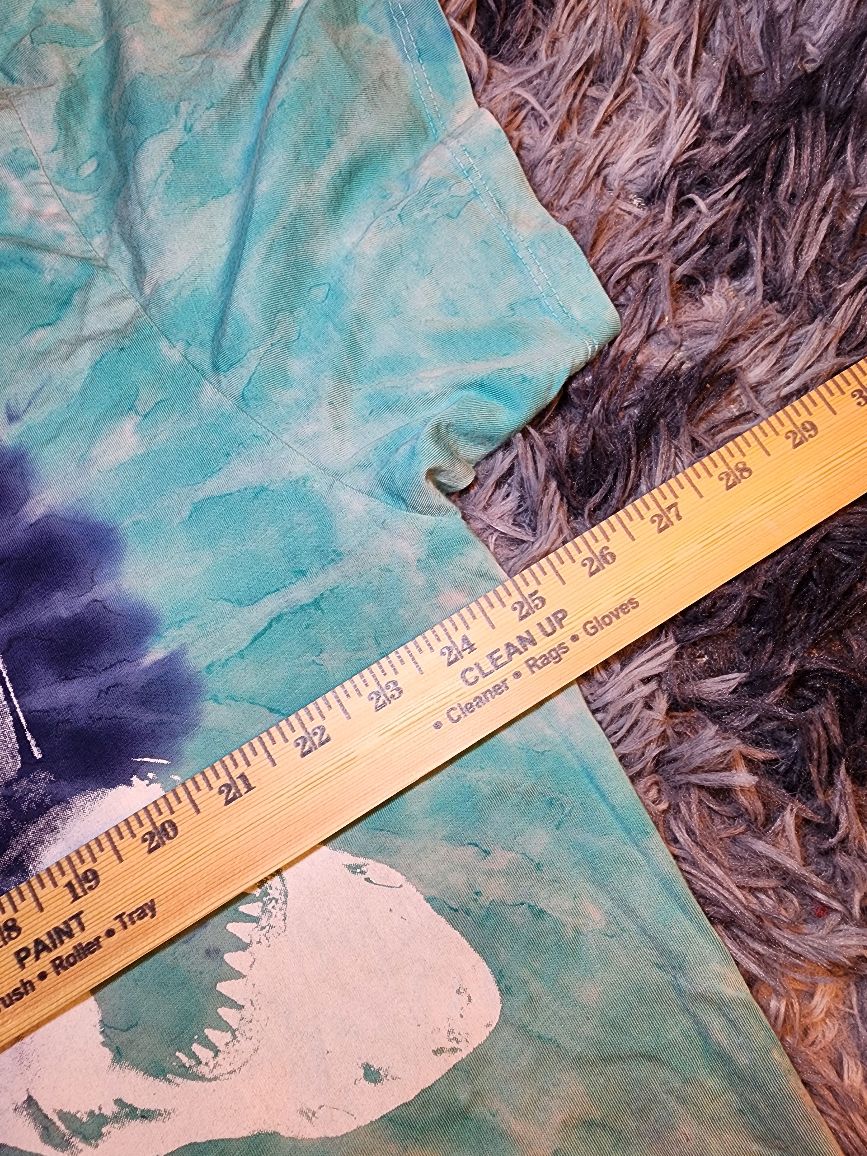 Amiri Amiri Shark Tie Dye Short Sleeve T Shirt Mens XXL Size US XXL / EU 58 / 5 - 8 Thumbnail