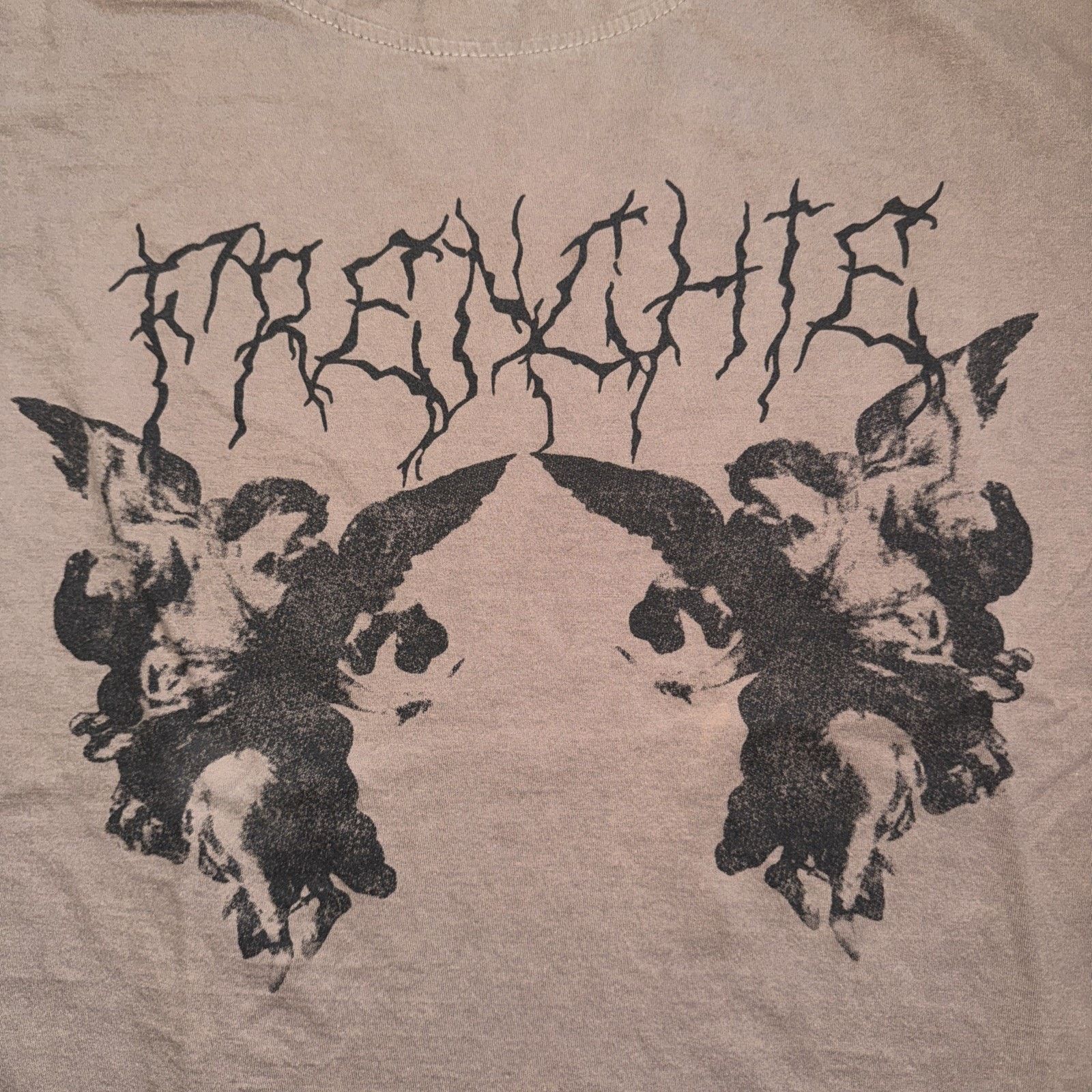 Vintage Frenchie Suffocation Metal Grunge Band T-Shirt 22x26 XL Size US XL / EU 56 / 4 - 2 Thumbnail