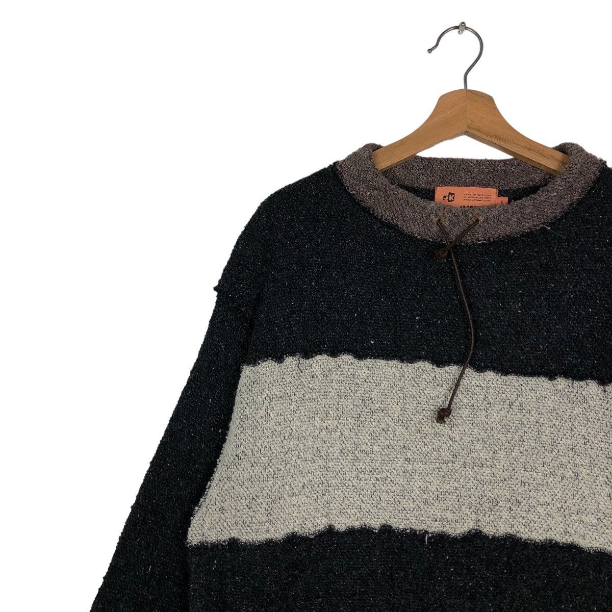 Japanese Brand 🔥90’s Knit Handmade Sweatshirt Mr.Junko Made in Japan Size US L / EU 52-54 / 3 - 6 Thumbnail
