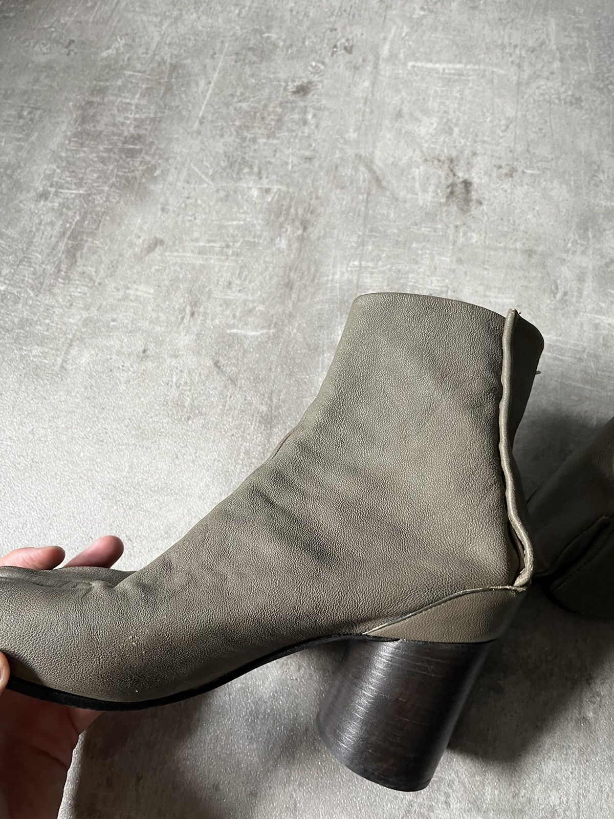 Maison Margiela Maison Margiela Tabi heel leather boots Size US 11 / IT 41 - 6 Thumbnail