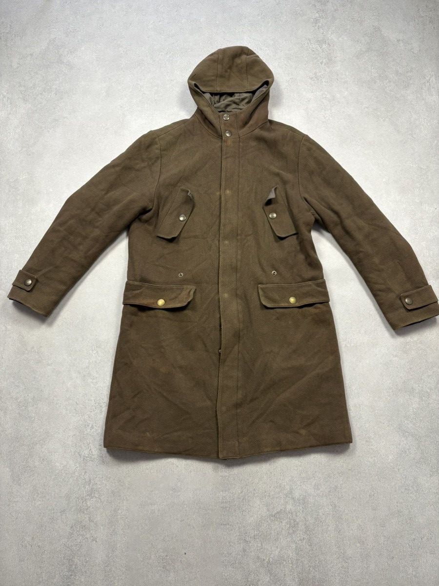 Miu Miu 1998 AW Archive Hooded Wool Coat Italy 90s