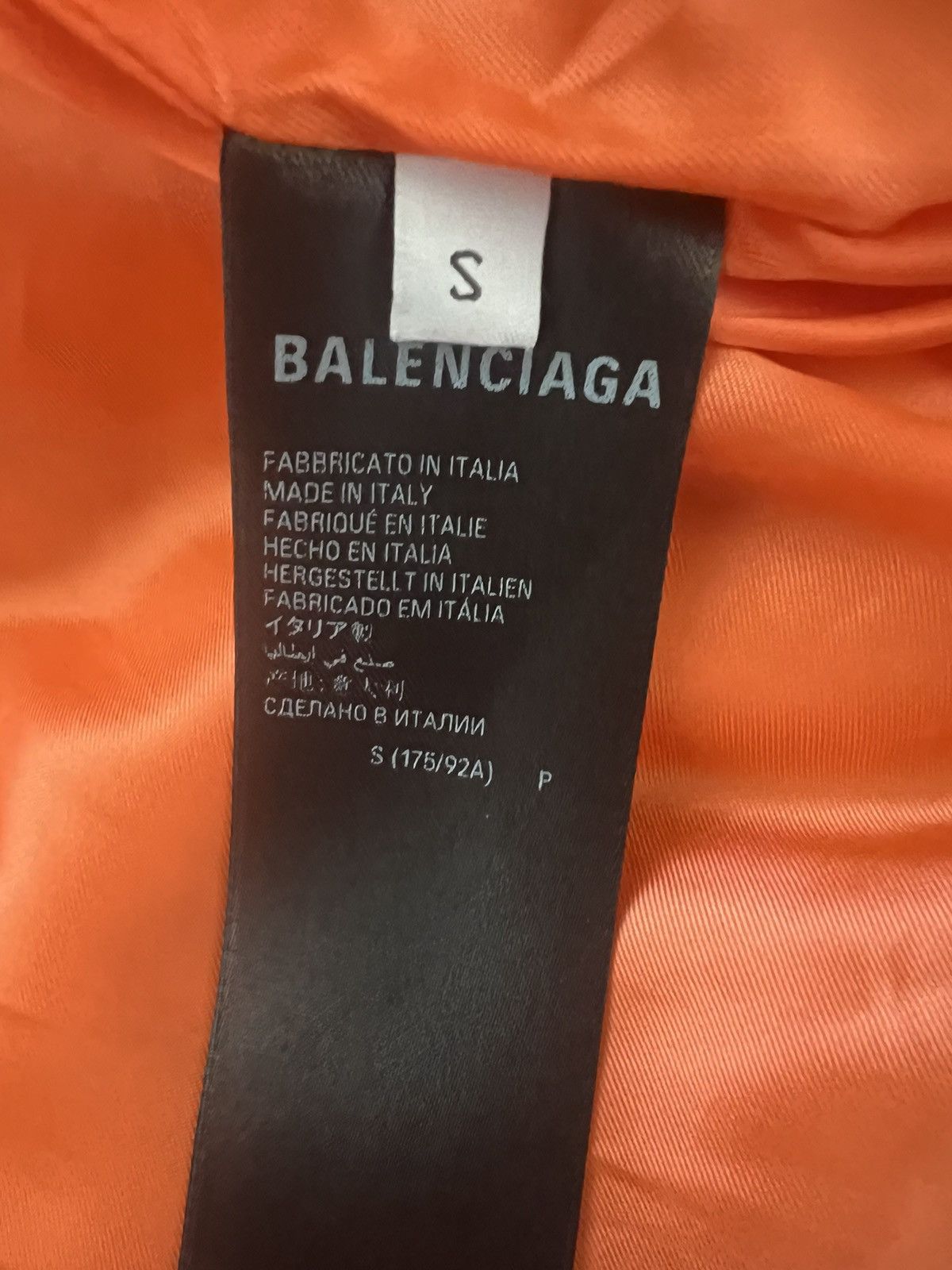 Balenciaga *RARE* BALENCIAGA Leather Bomber Size US S / EU 44-46 / 1 - 8 Thumbnail