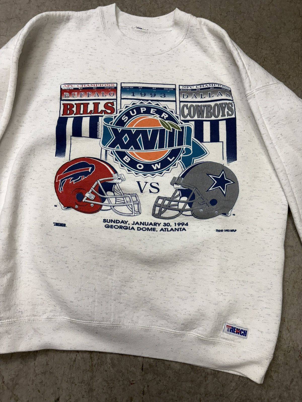 NFL Vintage 1994 Cowboys vs Bills crewneck sweatshirt Size US L / EU 52-54 / 3 - 2 Thumbnail