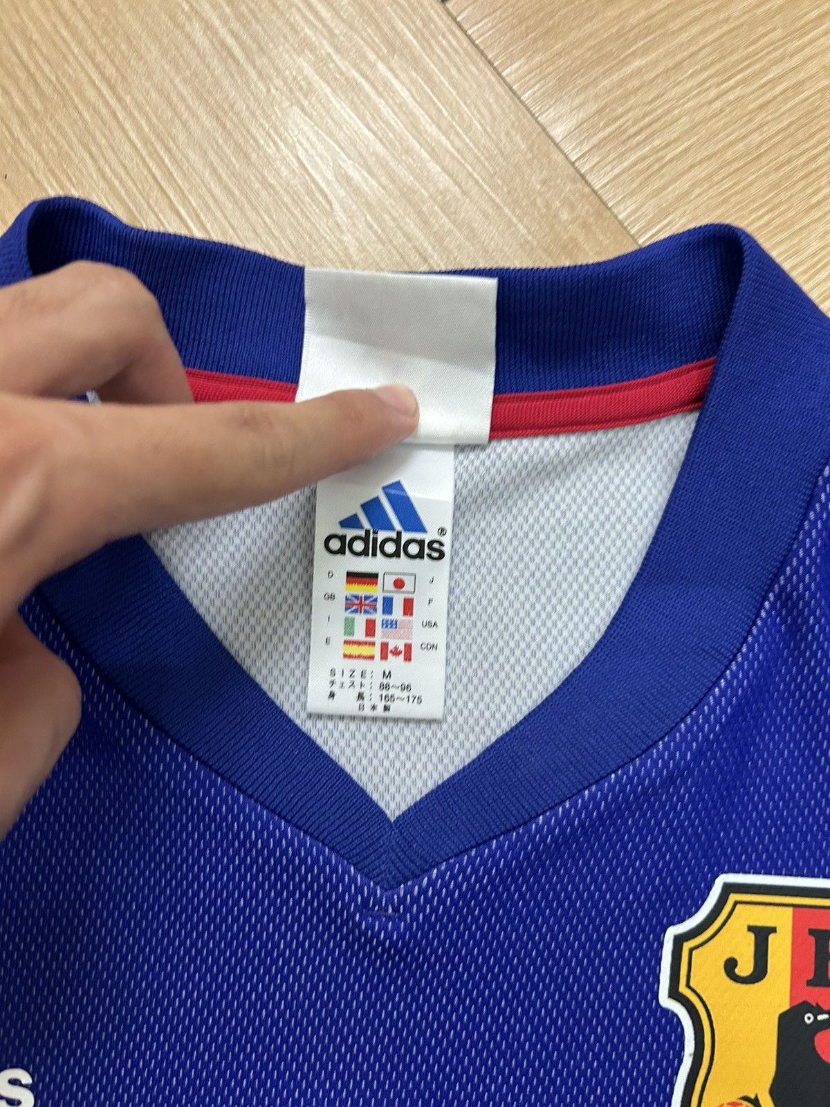 Adidas × Vintage Vintage y2k Japan jersey home combo Size US L / EU 52-54 / 3 - 13 Thumbnail