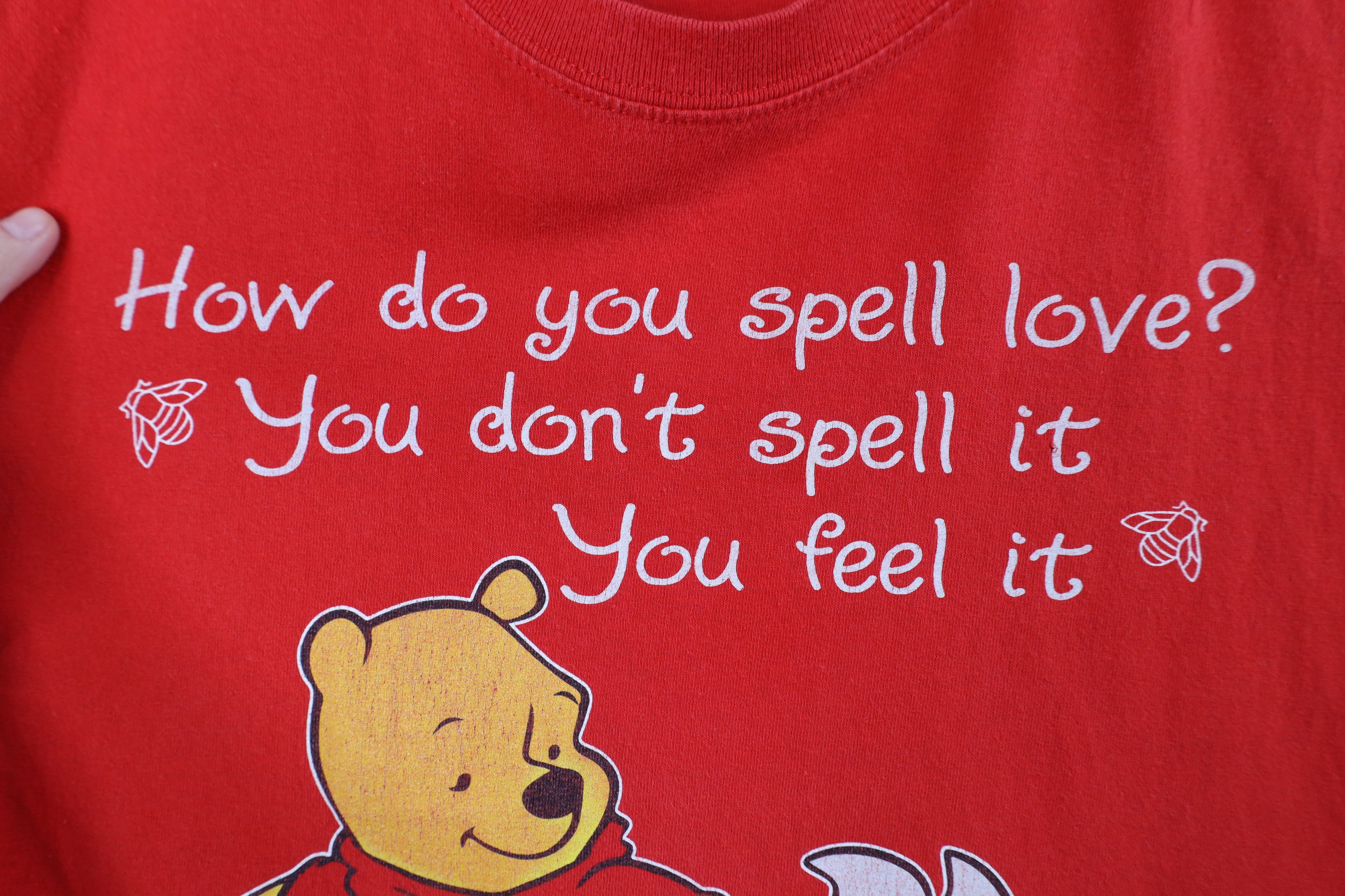 Disney Vintage 90s Disney Winnie the Pooh Ohio University T-Shirt Size 3XL / US 20-22 - 4 Thumbnail