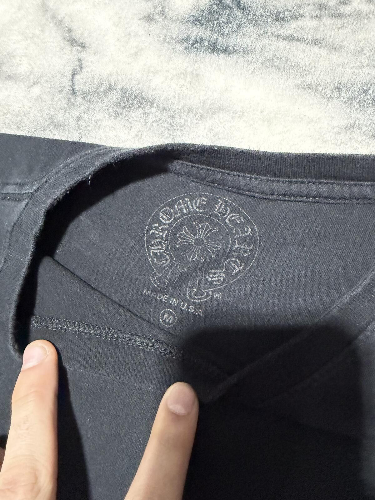 Chrome Hearts Chrome Hearts Gradient T Bar Logo L/S - Sz M Size US M / EU 48-50 / 2 - 4 Thumbnail