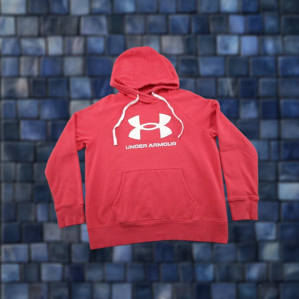 Under Armour Under armour Hoodie Womens M Pink Women Rival Fleece Pullover Size Loose Size M / US 6-8 / IT 42-44 - 1 Thumbnail