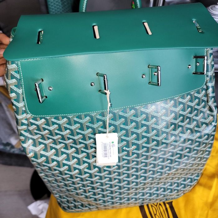 Goyard Goyard Steamer Backpack GREEN NEW Discontinued Green Color Grailed