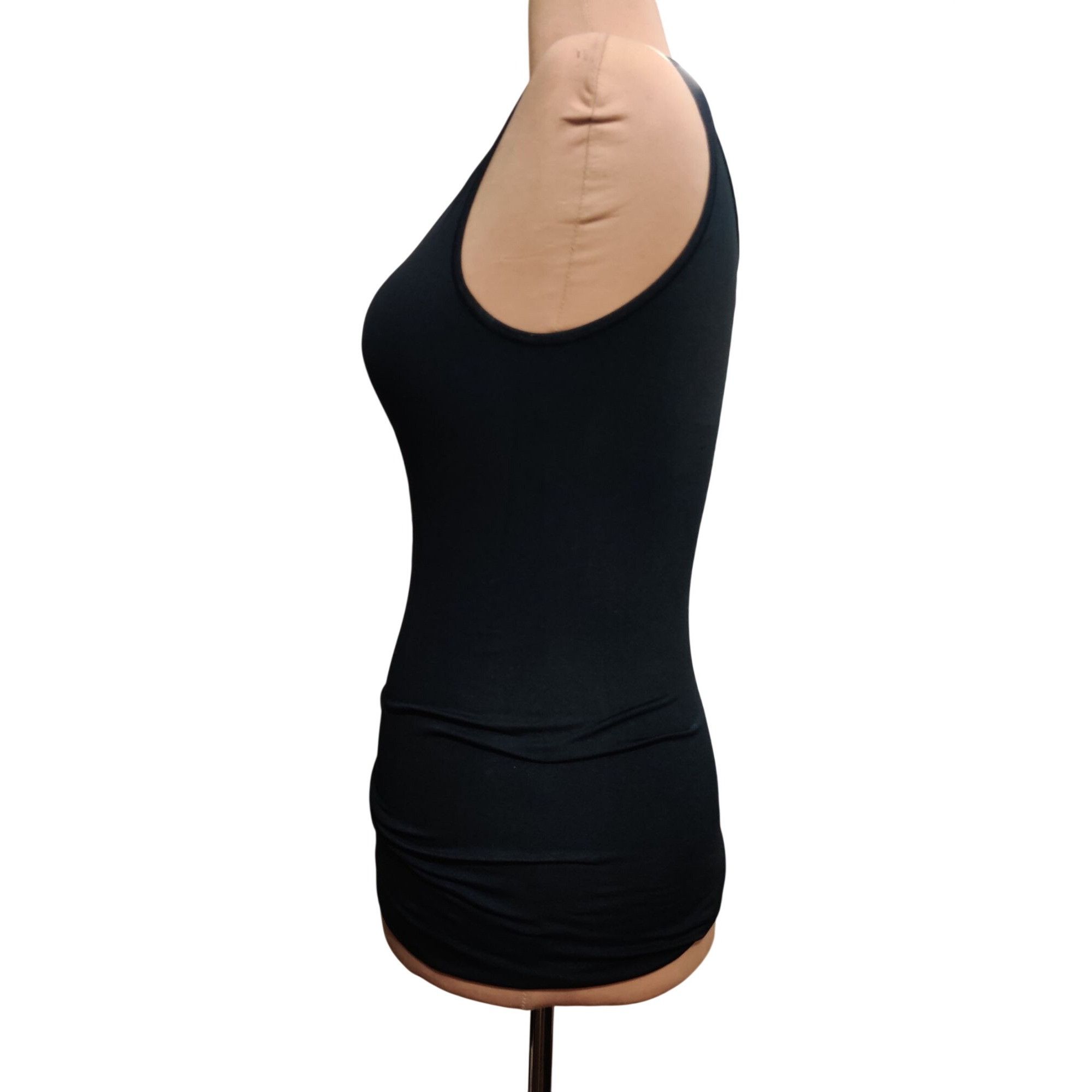 Jockey Jockey Black Seamless Shapewear Size L Tank Top Longline Str Size ONE SIZE - 5 Thumbnail