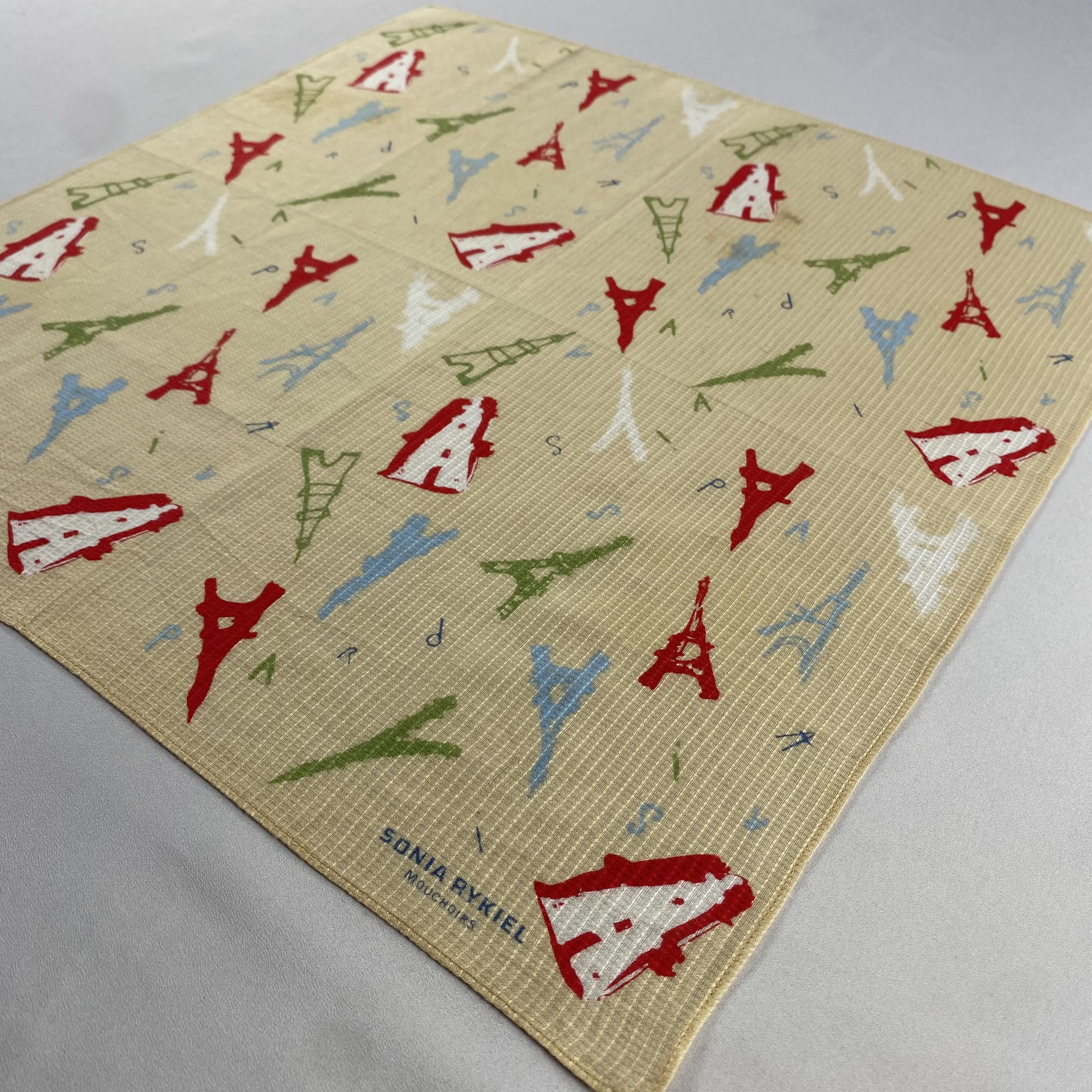 Vintage Sonia Rykiel Bandana/ Handkerchief / Neckerchief-P1887 Size ONE SIZE - 2 Thumbnail
