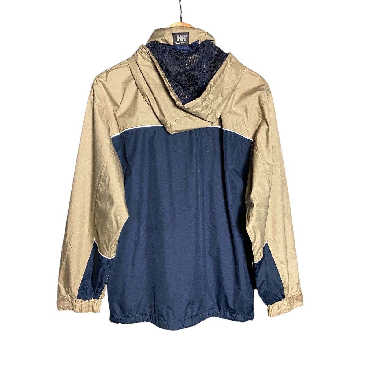 Helly Hansen × Vintage Vintage 90s Helly Hansen Windbreaker Hoodie Jacket Size US L / EU 52-54 / 3 - 2 Thumbnail