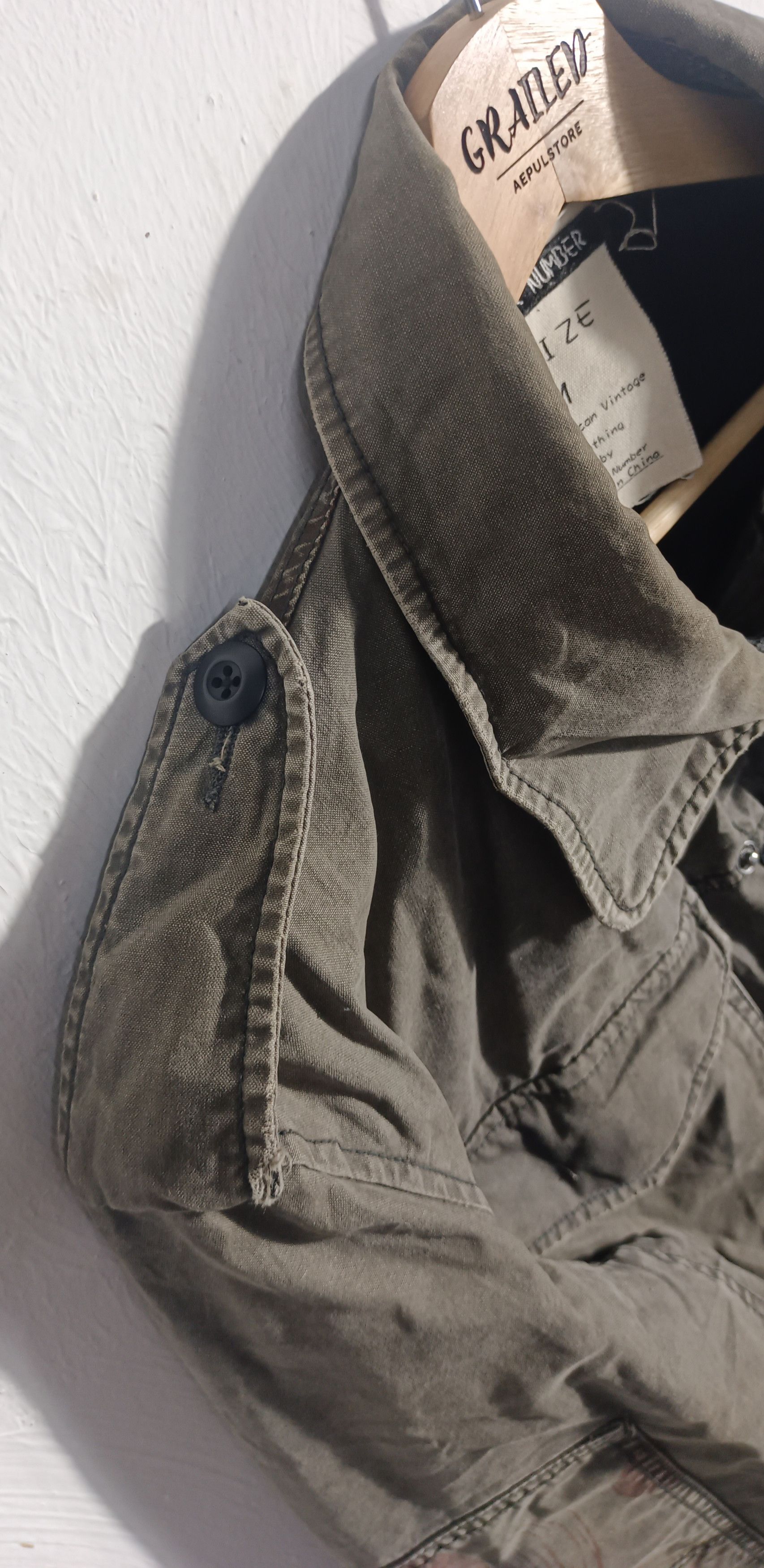 Japanese Brand × Vintage Fashion🔥🔥Vintage Back Number Army Fashion Style Size US M / EU 48-50 / 2 - 9 Thumbnail