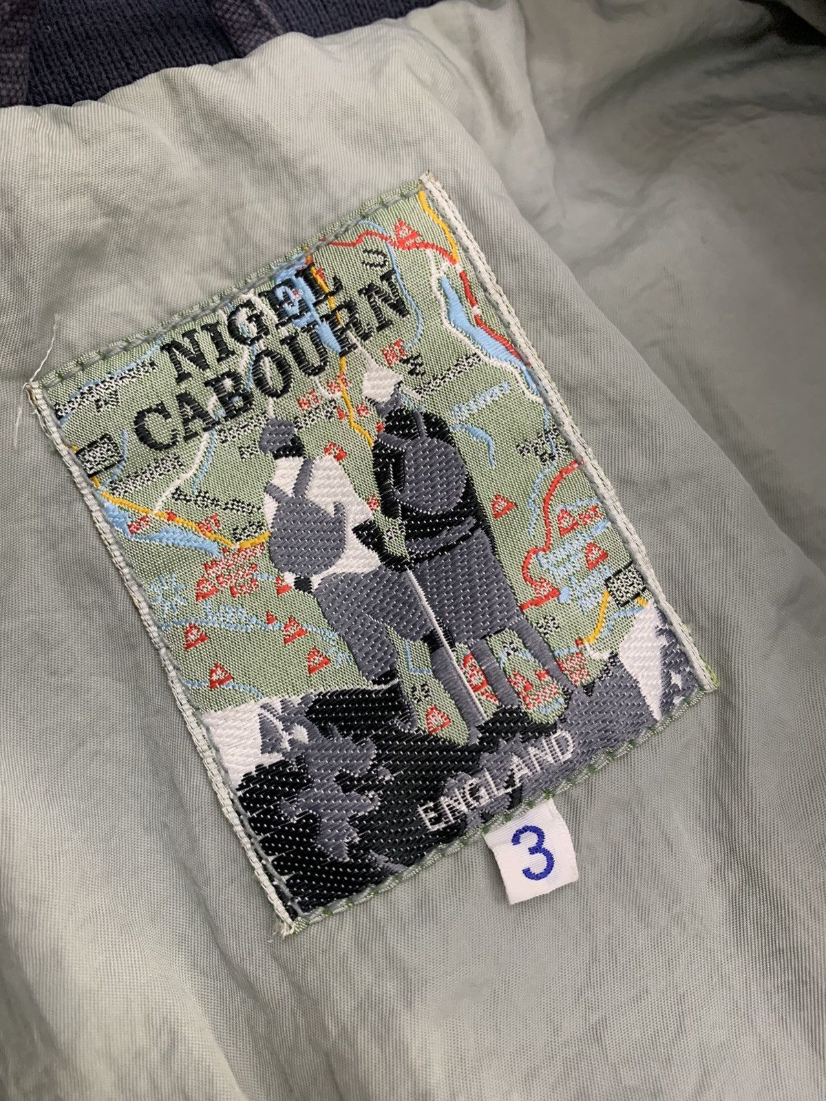 Nigel Cabourn × Vintage Vintage Nigel Cabourn Bombers Ma-1 Style Jacket Size US L / EU 52-54 / 3 - 10 Thumbnail