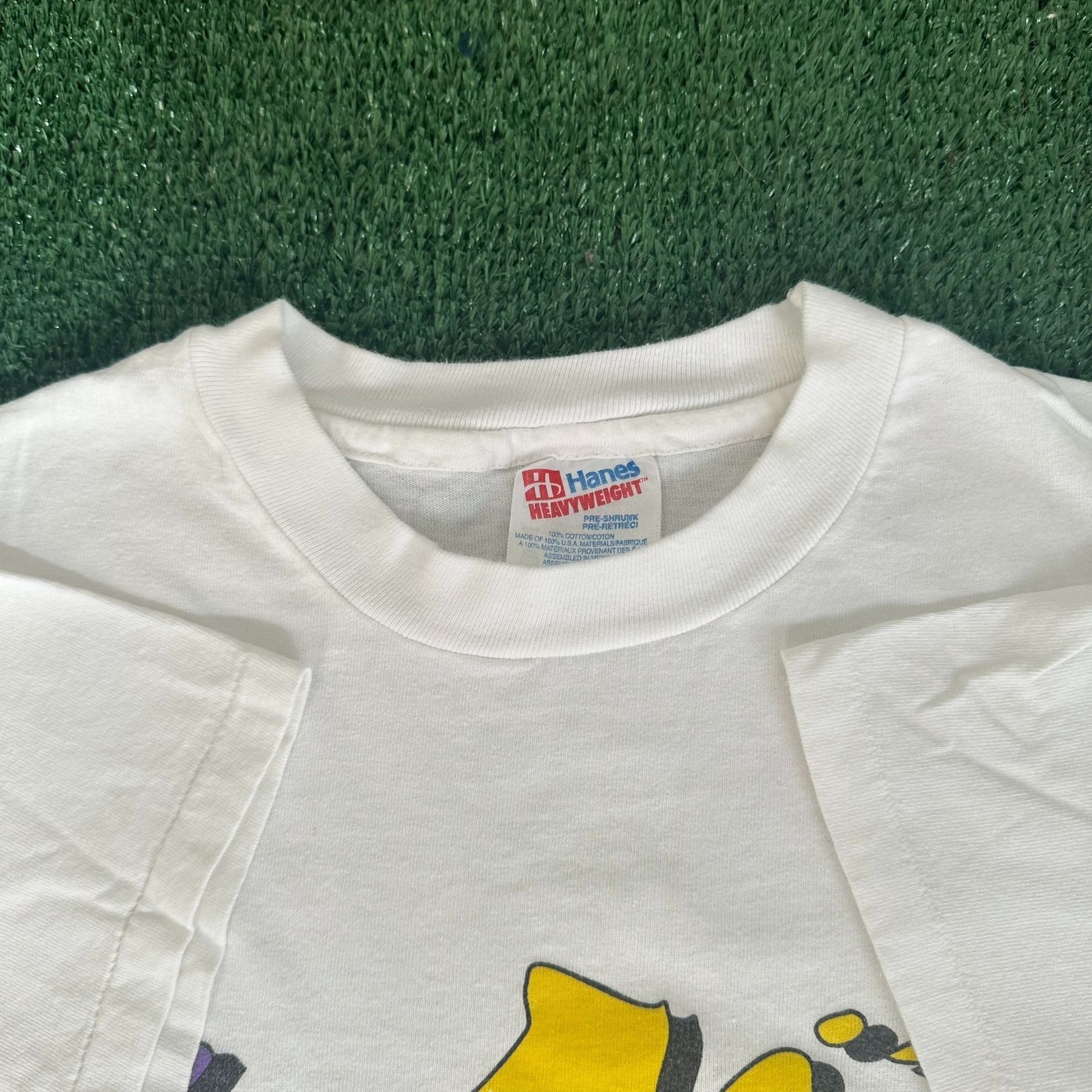 Hanes Vintage 90s Hiram Walker Liqueur T-Shirt Alcohol Liquor Tee Size US L / EU 52-54 / 3 - 4 Thumbnail
