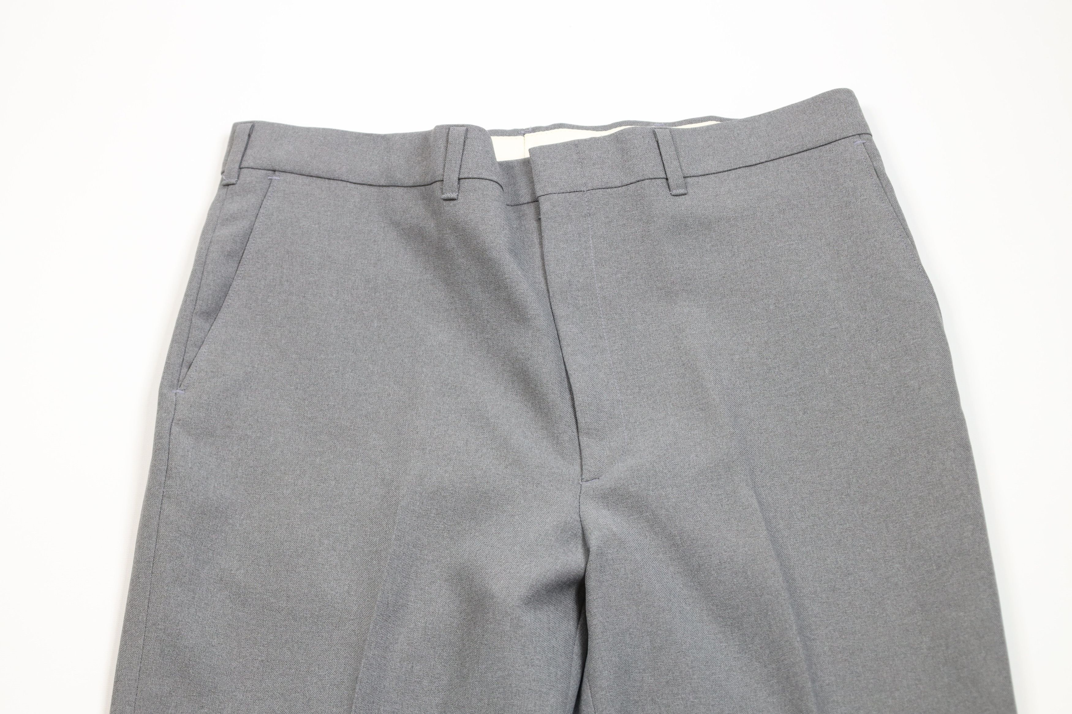 Vintage Vintage 70s Streetwear Wide Leg Chino Pants Heather Gray USA Size US 36 / EU 52 - 2 Thumbnail