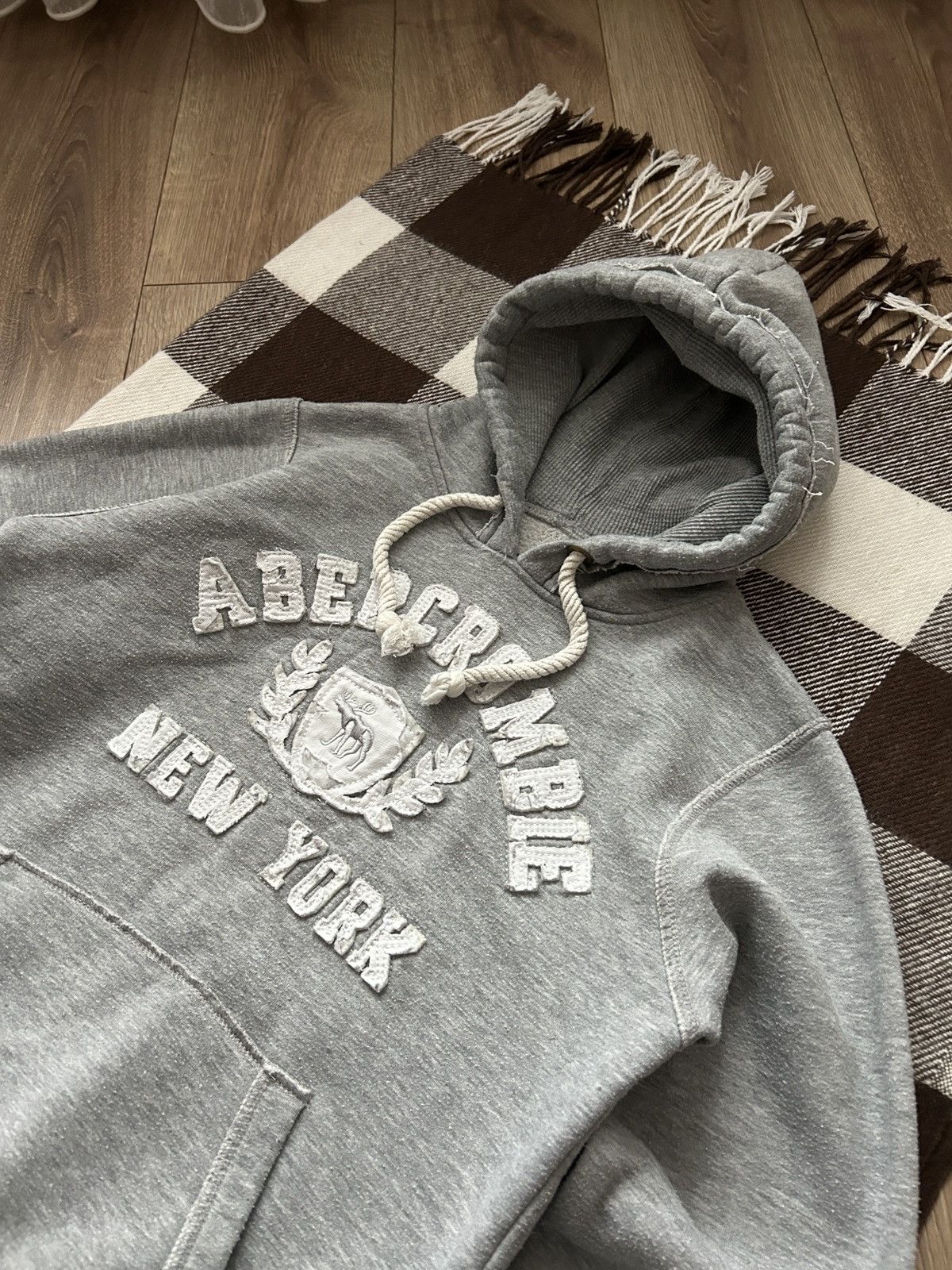 Abercrombie & Fitch × If Six Was Nine × Vintage Vintage Abercrombie & Fitch big logo y2k LGB style hoodies Size US S / EU 44-46 / 1 - 2 Thumbnail
