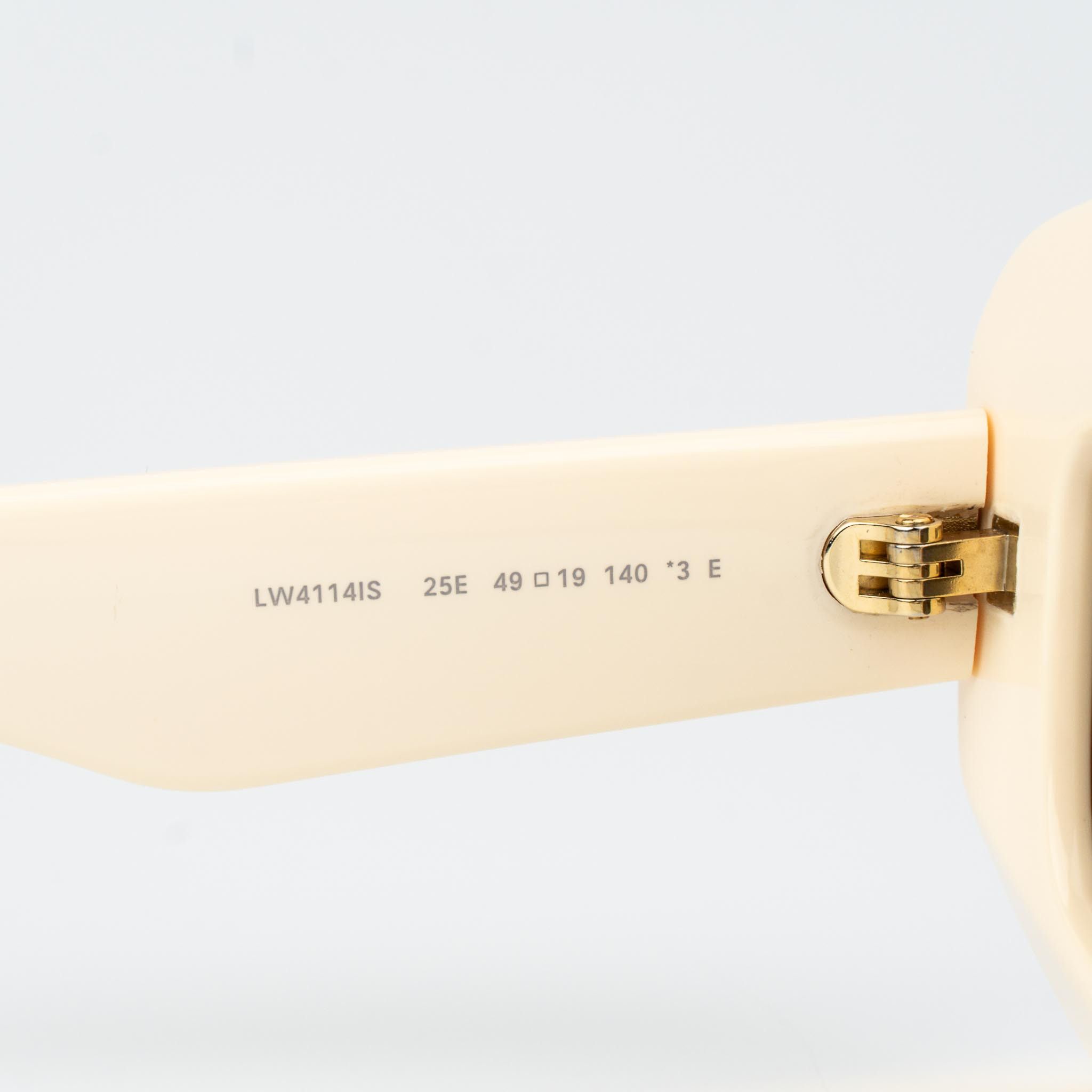 Loewe Loewe ANAGRAM Women Sunglasses LW4114IS 25E NEW AUTHENTIC Size ONE SIZE - 7 Thumbnail