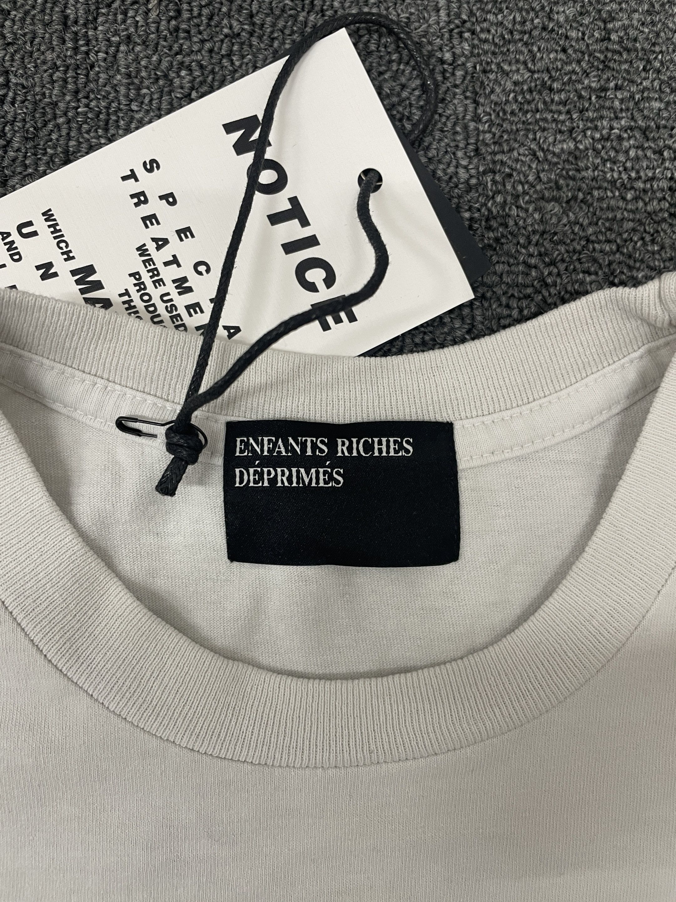 Enfants Riches Deprimes Enfants Riches Déprimés Devil In Disguise White T-Shirt Tee Size XL / US 12-14 / IT 48-50 - 3 Thumbnail