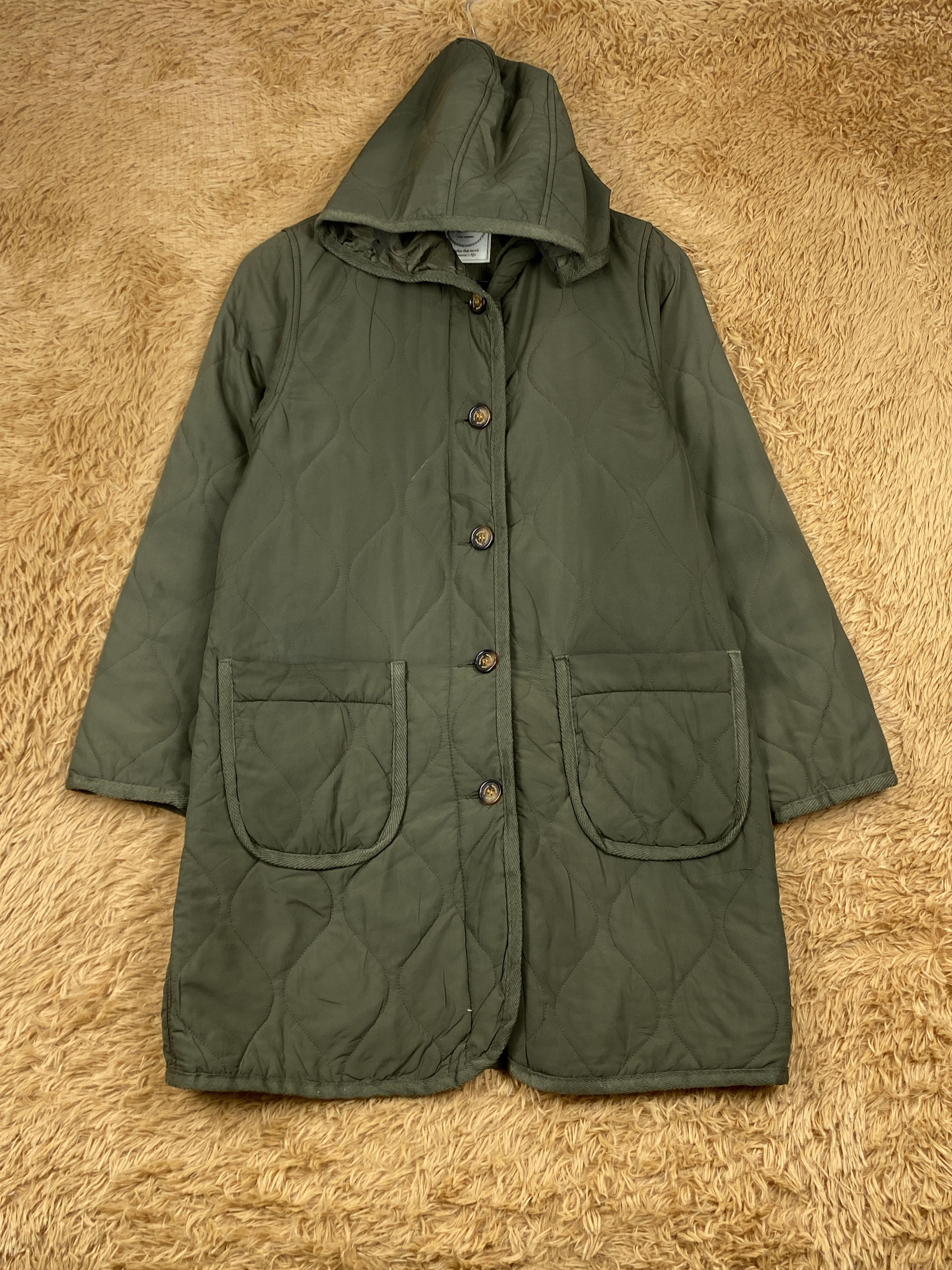 Vintage Valman Hoodie Quilted Jacket J1790