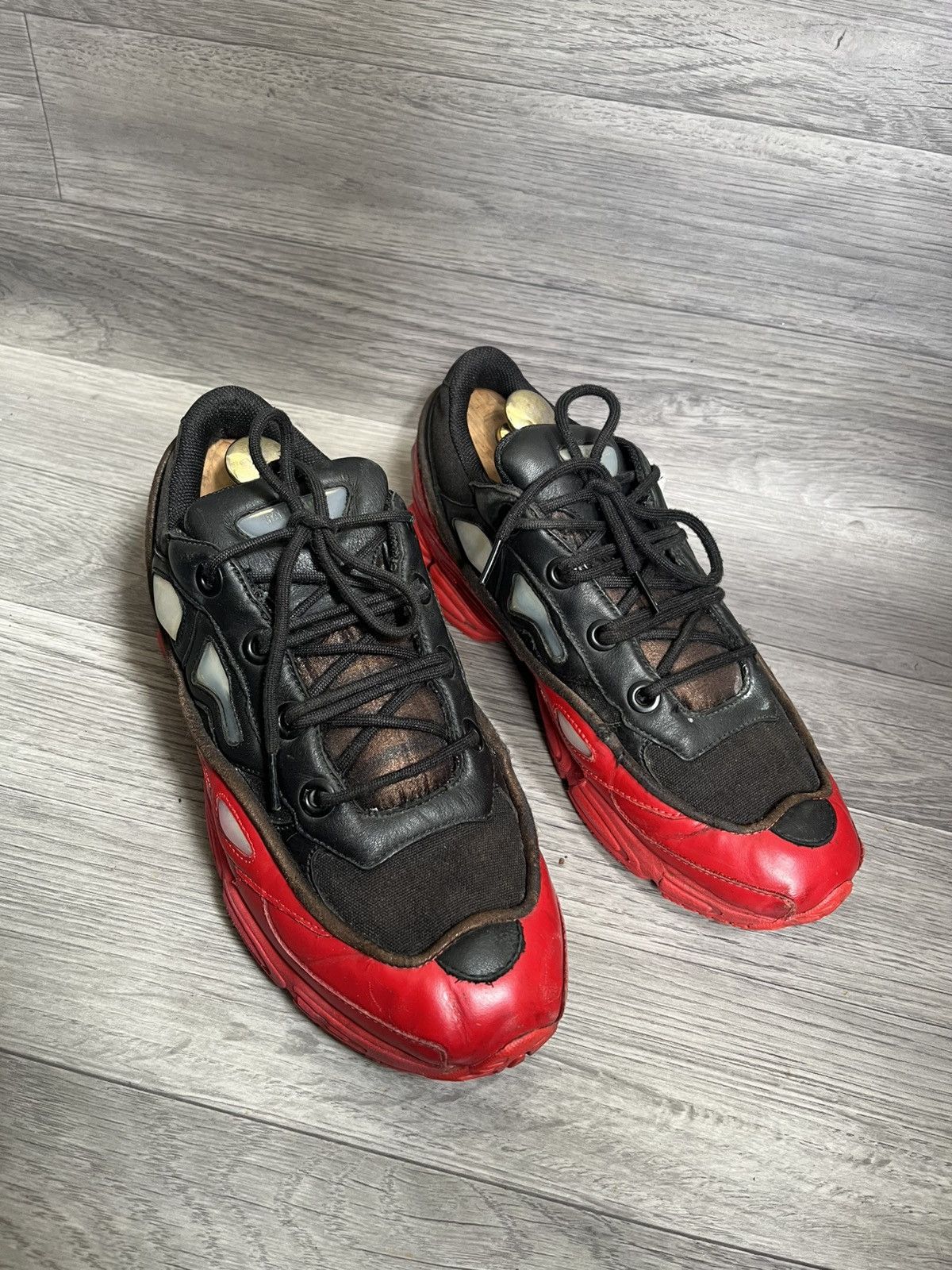 Raf Simons Adidas raf simons ozweegos sneakers Size US 10 / EU 43 - 9 Thumbnail