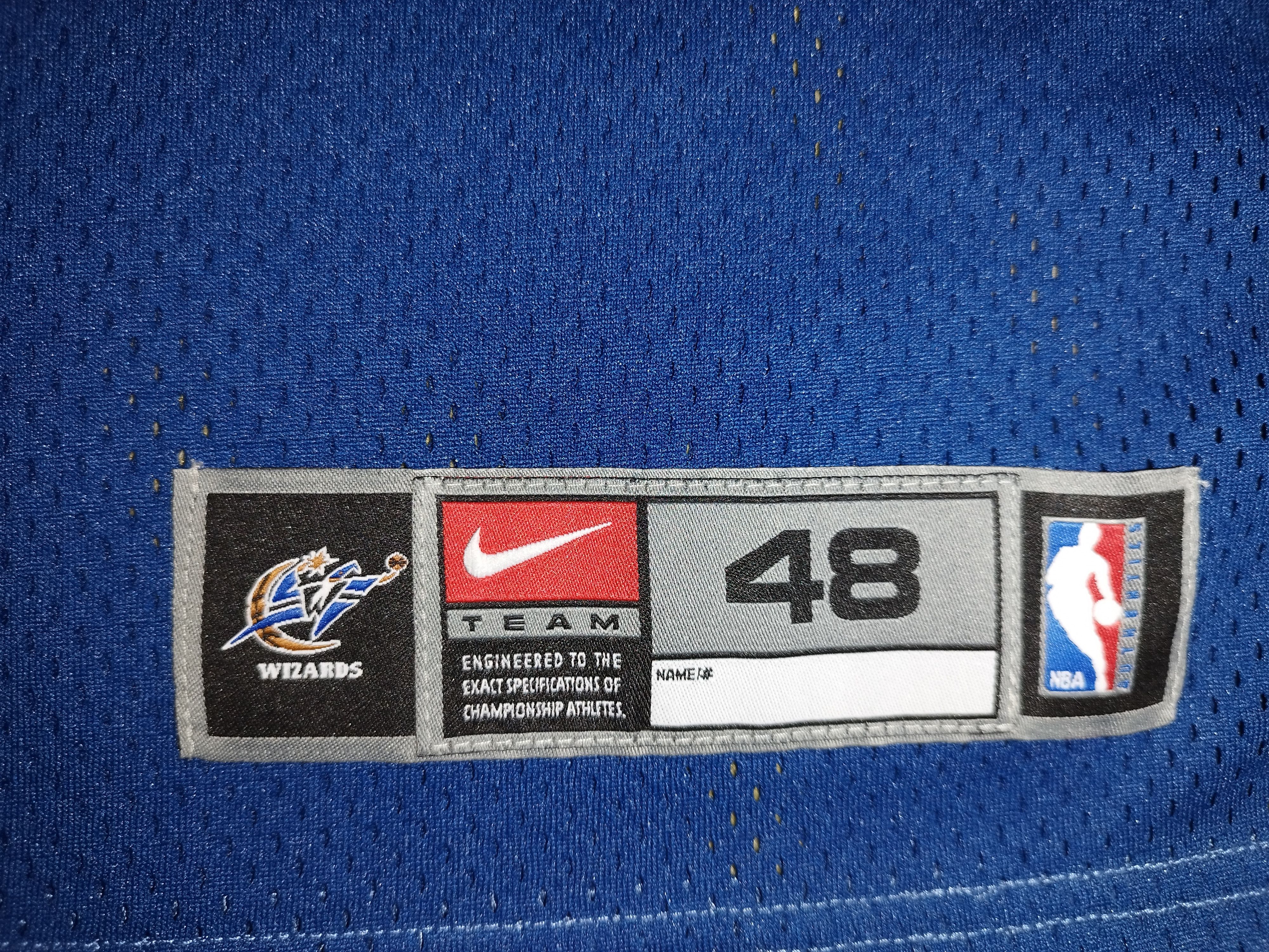 Nike NBA Nike Kwame Brown Wizzards Authentic Jersey AUTO pro air Size US XL / EU 56 / 4 - 9 Thumbnail