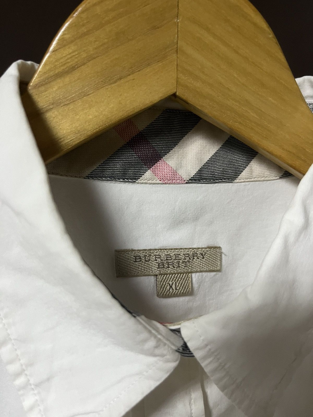 Burberry Burberry Brit Classic White Button Up Shirt Size XL / US 12-14 / IT 48-50 - 3 Thumbnail