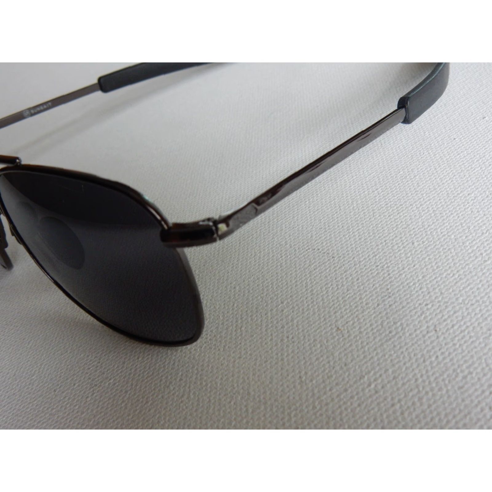 Vintage VINTAGE Sungait Aviator Sunglasses Men Silver 54mm 18mm 145mm Size ONE SIZE - 4 Thumbnail