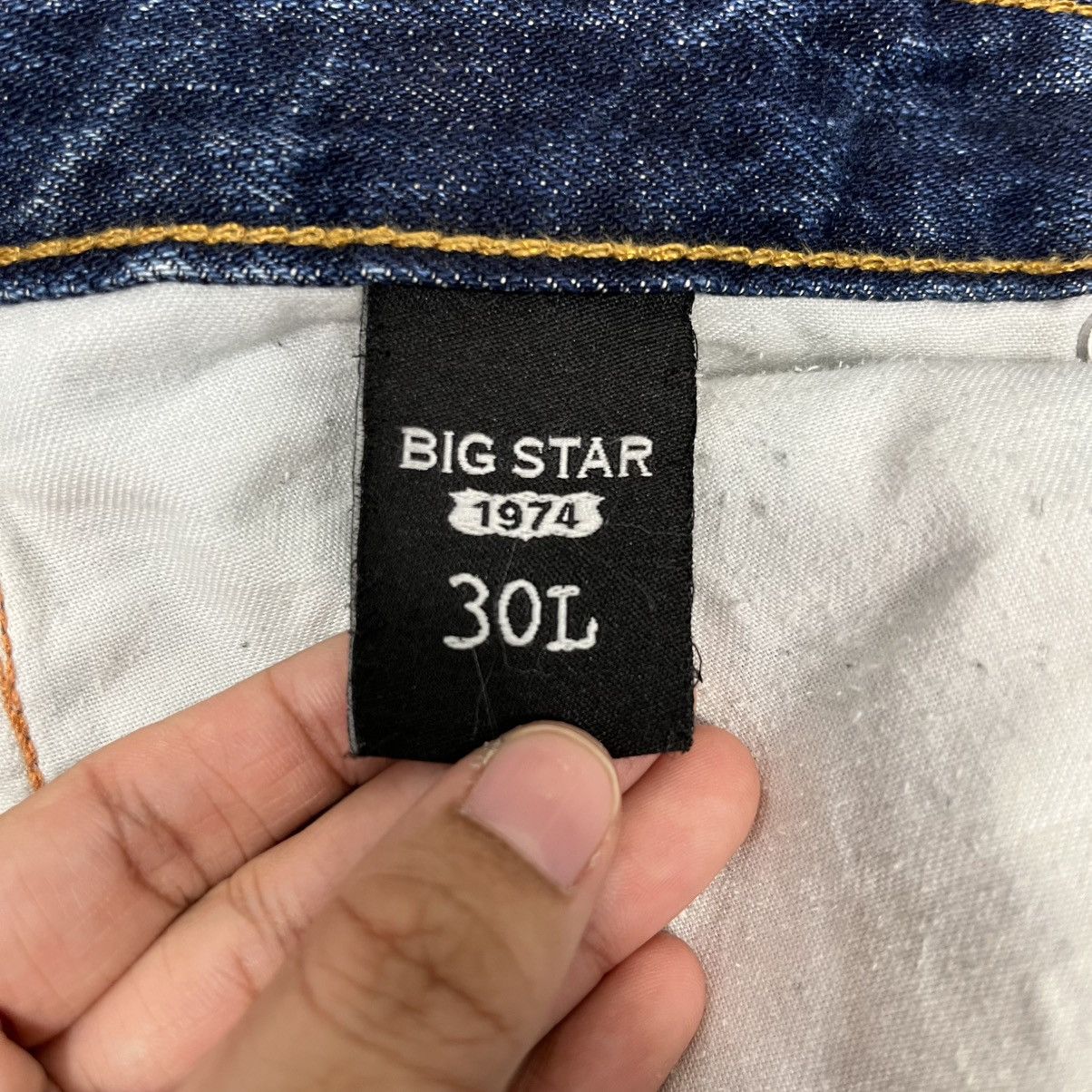 Big Star Vintage Big Star Selvedge Denim Jeans Size US 30 / EU 46 - 22 Thumbnail