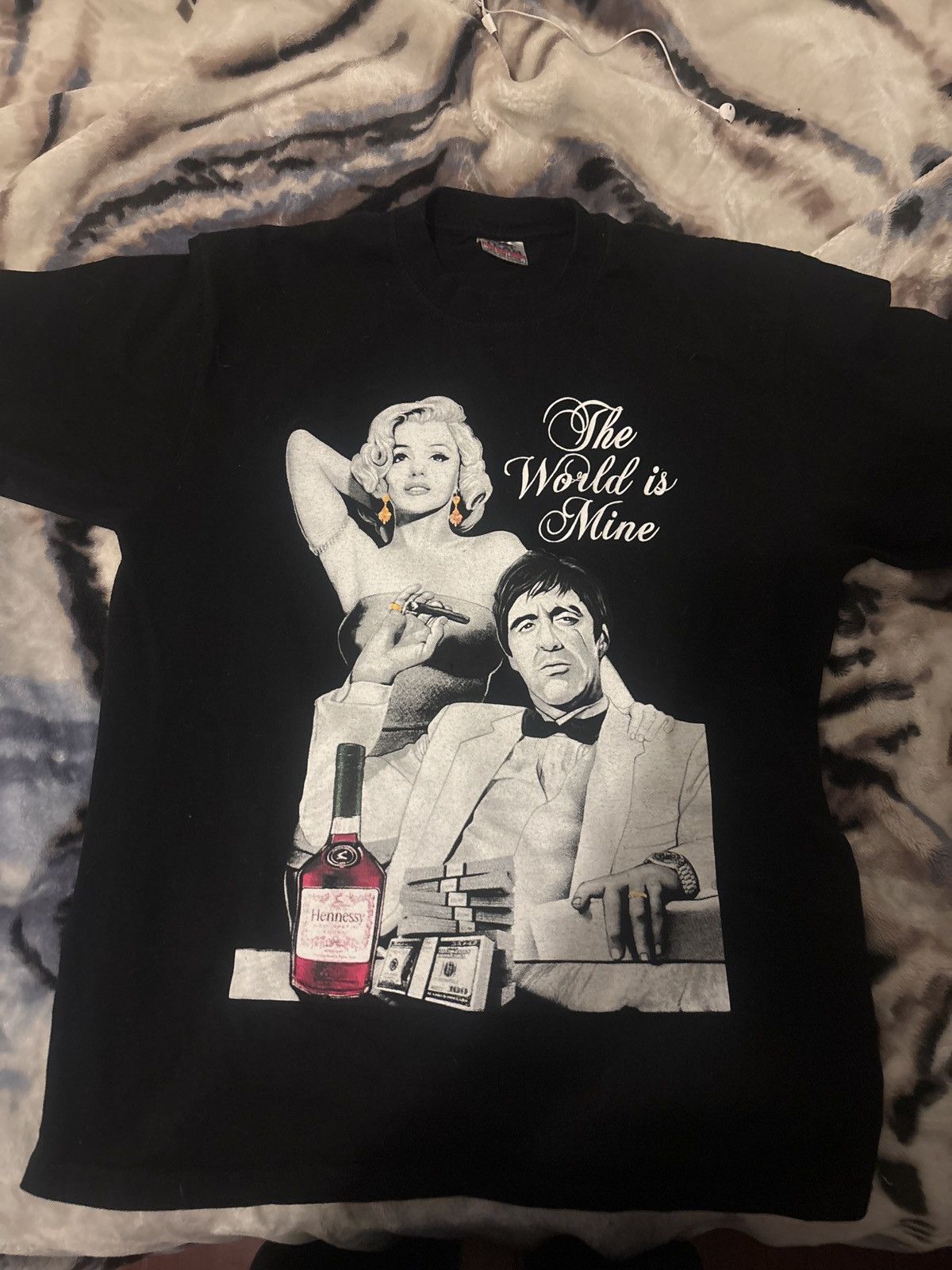 Other SCARFACE TEE SHIRT X MARILYN MONROE Size US L / EU 52-54 / 3 - 2 Thumbnail